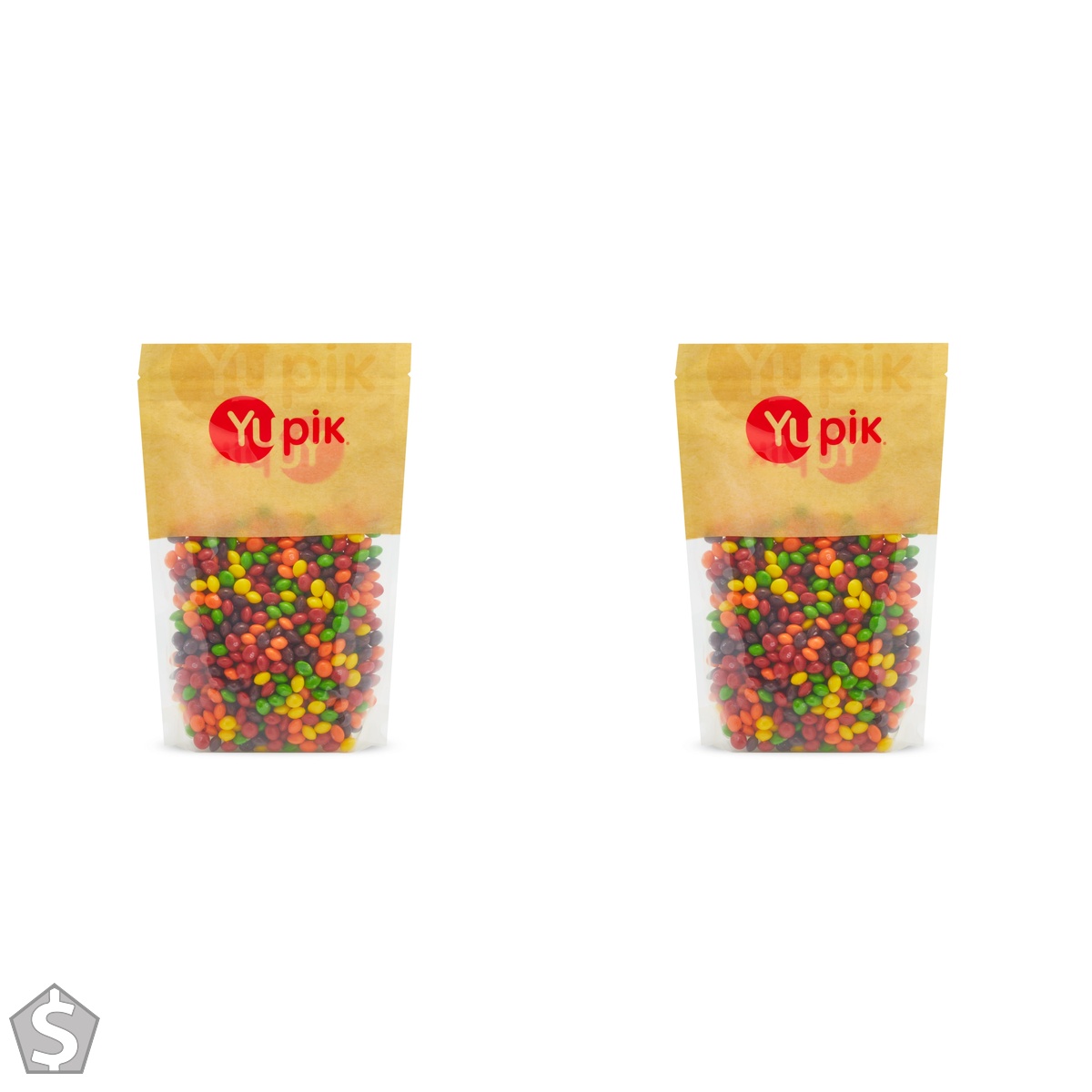 Yupik Skittles, Original Fruity Flavor, 1 kg, Chewy Candy, Rainbow Colors, Small Pieces, Fun Treat, Delicious Snacks, Ideal for Gifting (Pack of 2)