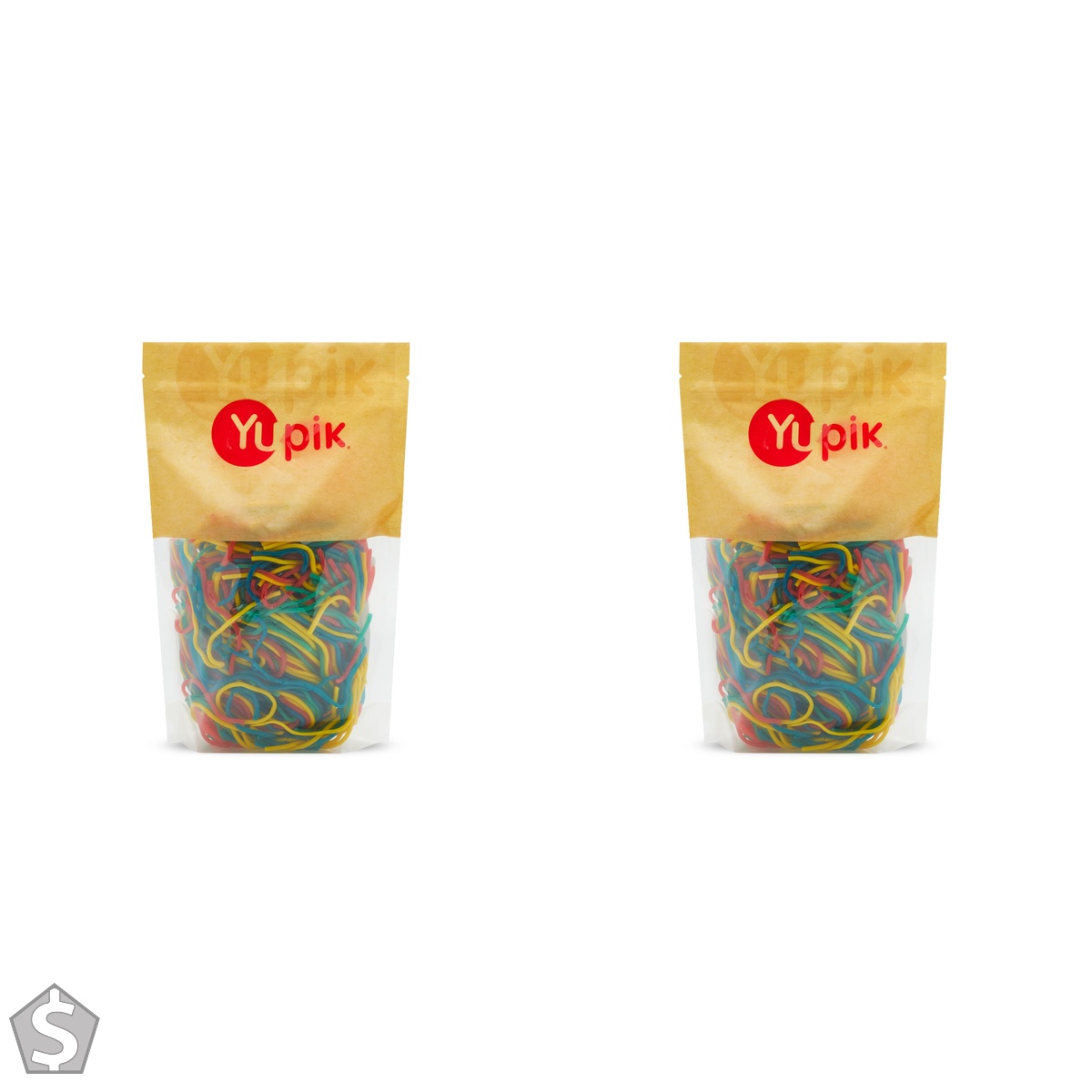 Yupik Licorice Laces, 1 kg, Multicolored, Sweet Flavor, Chewy, Spaghetti-Like Candy, Fun Treat, Delicious Snack, Ideal for Gifting & (Pack of 2)