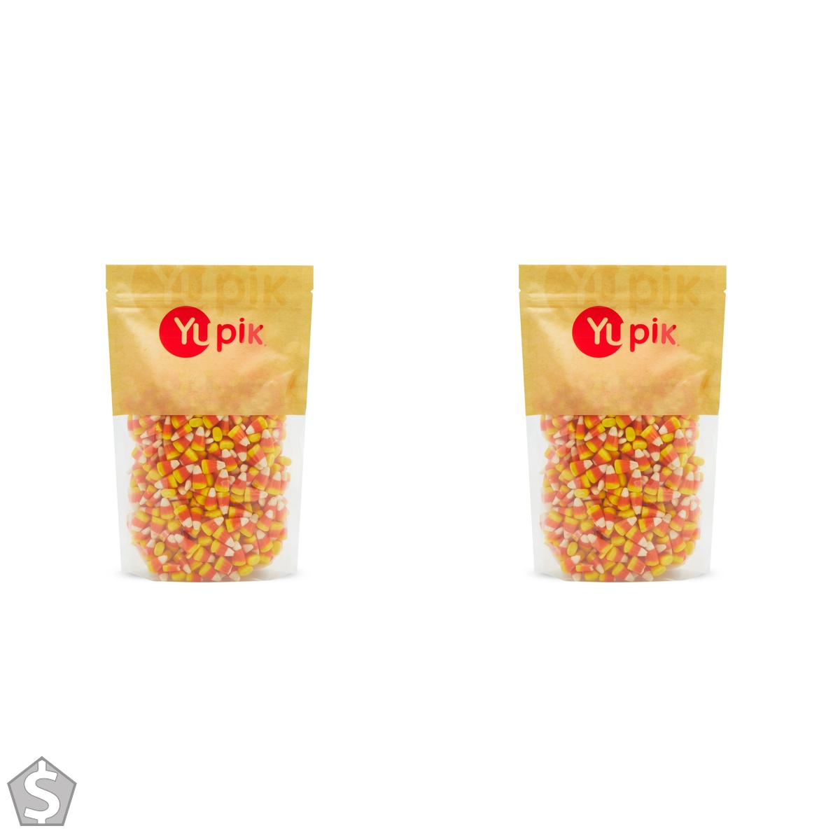 Yupik Candy Corn, 1 kg, Classic Halloween Candy, Kernel-Shaped, Sweet Creamy Candies, Delicious Snack, Ideal for Gifting & Recipes 500 g (Pack of 2)