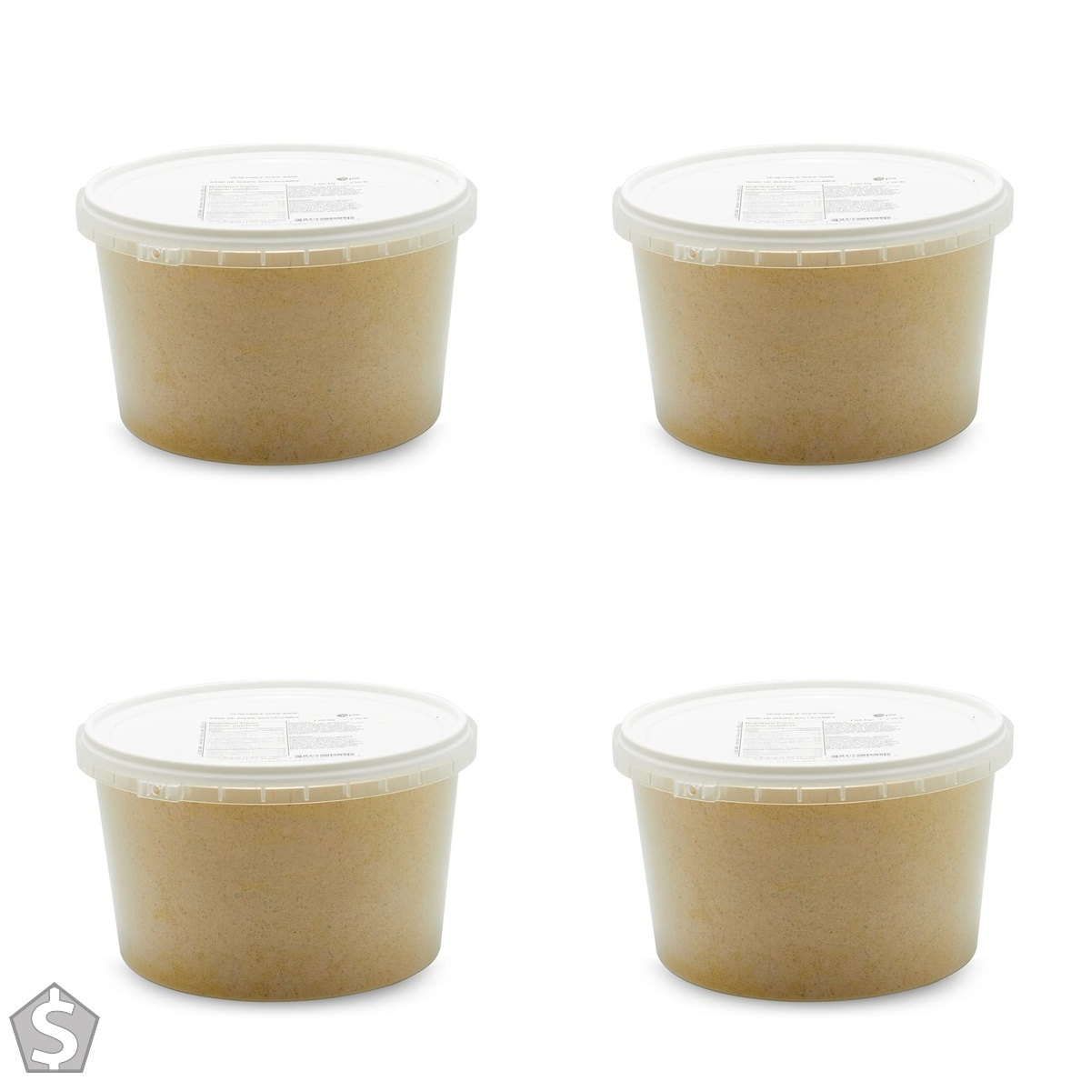 Yupik Vegetable Soup Base, 1 kg, Non-GMO, Gluten-Free, Versatile Seasoning for Soups & Cooking Applications, Ideal for Vegetarian Dishes (Pack of 4)