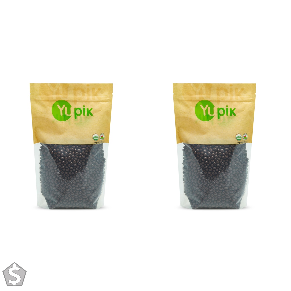 Yupik Organic Dark Chocolate Covered Cocoa Nibs, 70% Cacao, 1 kg, Gluten-Free, GMO-Free, Kosher, Vegan, Dairy-Free, Rich Dark Chocolate (Pack of 2)