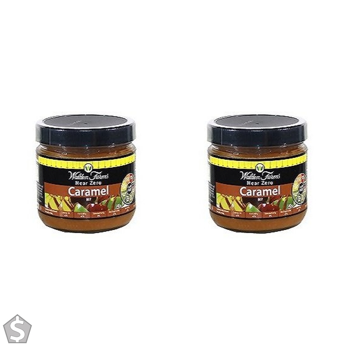 Walden Farms Dessert Dip (12 Fl Oz , Caramel) (Pack of 2)