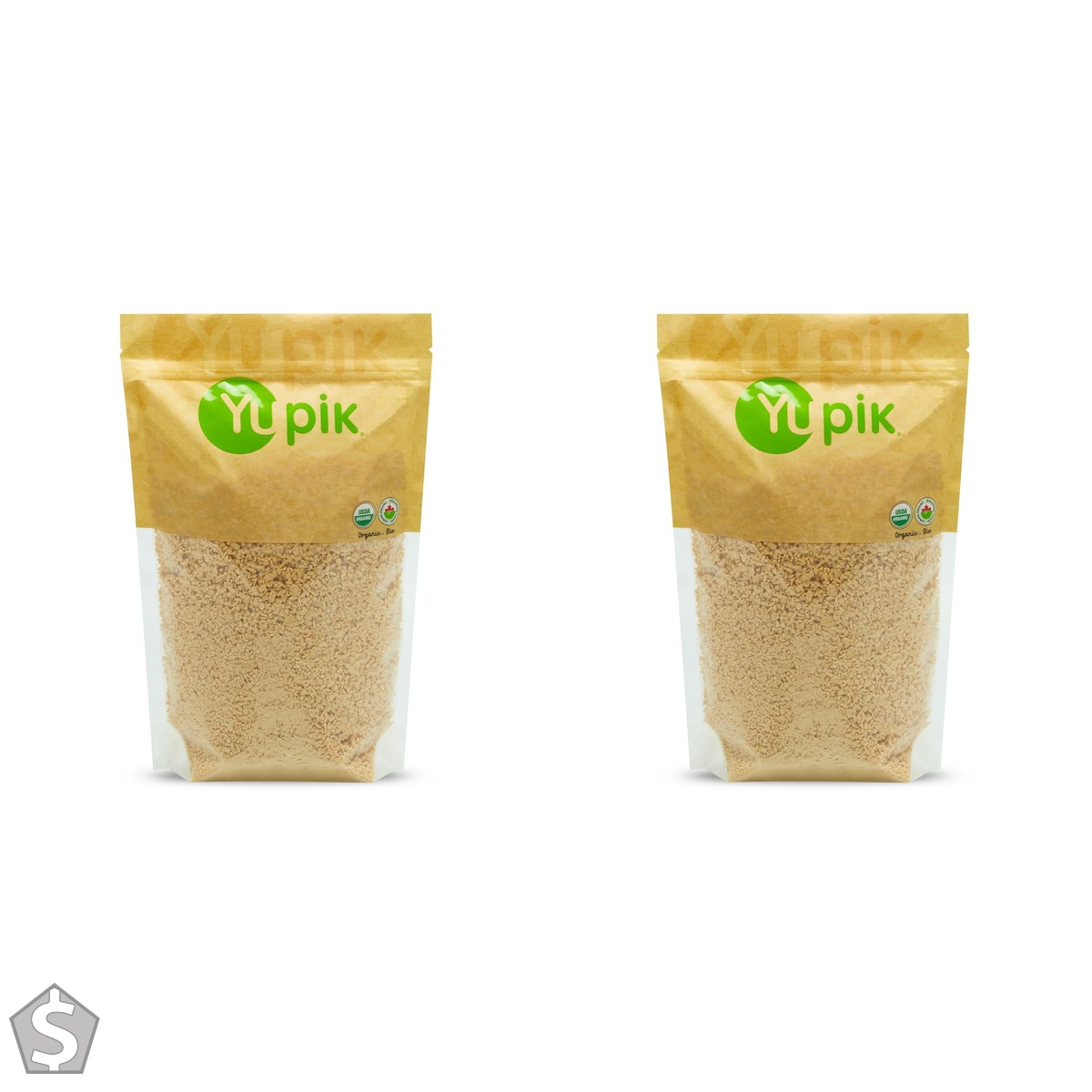 Yupik Organic Maple Flakes 450g, 100% Pure Maple Syrup, USDA Certified, Non-GMO, Vegan, Gluten-Free, Kosher, No Artificial Flavors (Pack of 2)