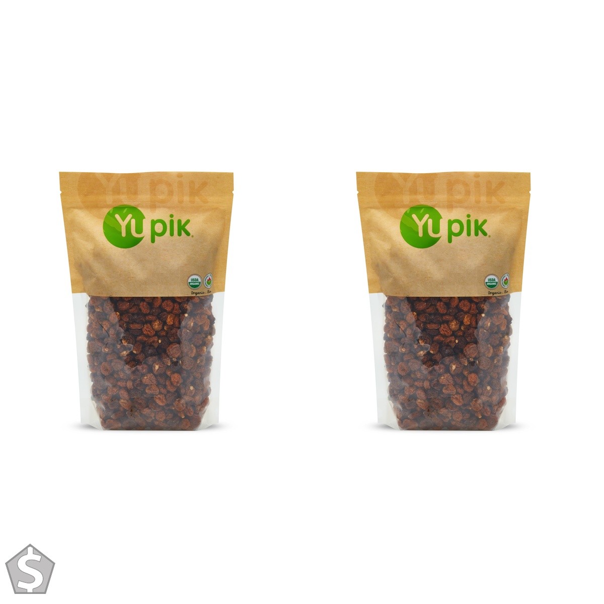 Yupik Organic Dried Golden Berries, 1 kg, Inca Berries, Non-GMO, Vegan, Gluten-Free, USDA Certified, Tart Superfood Snack, No Added Sugar (Pack of 2)