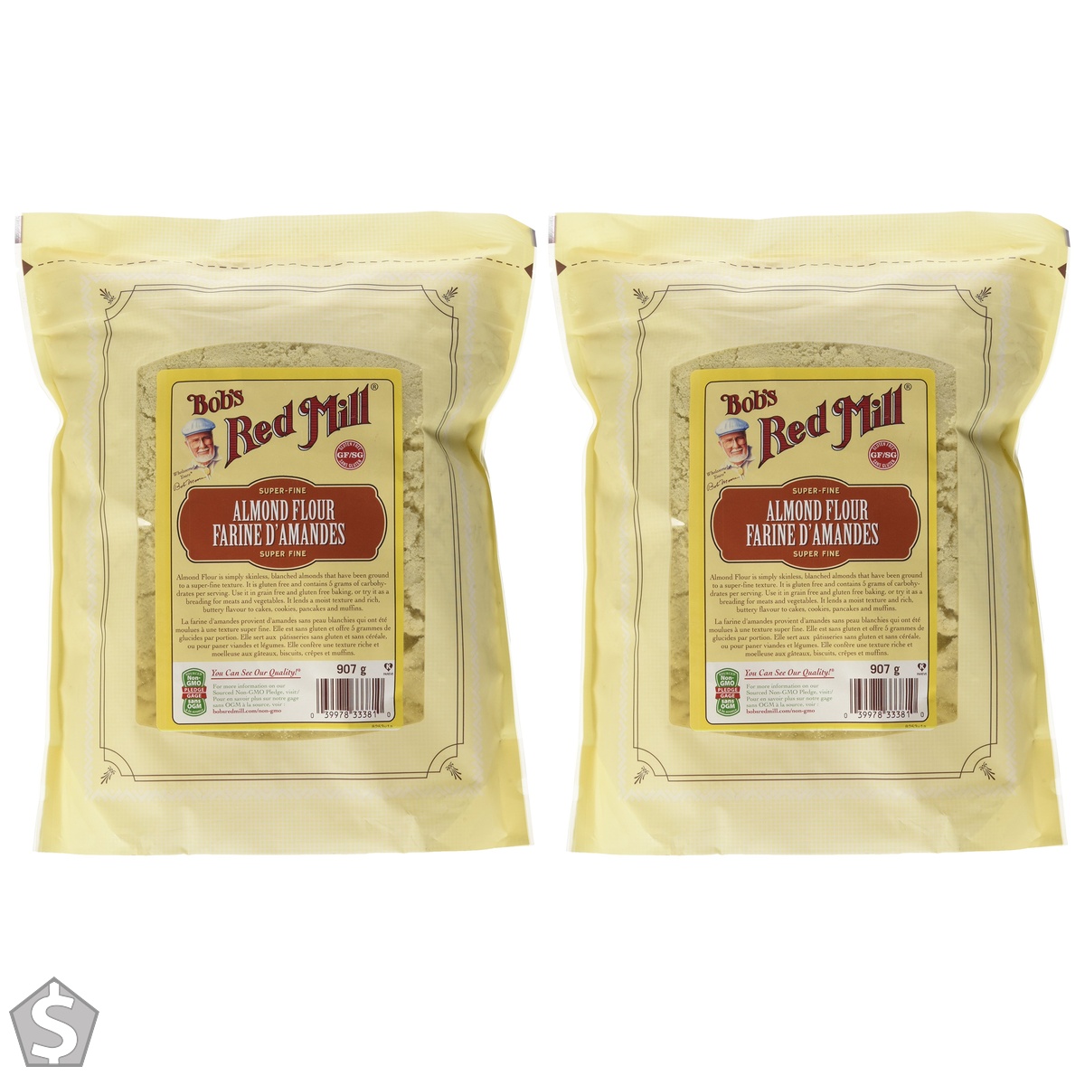 Bob's Red Mill Almond Flour, 907g (Pack of 2)