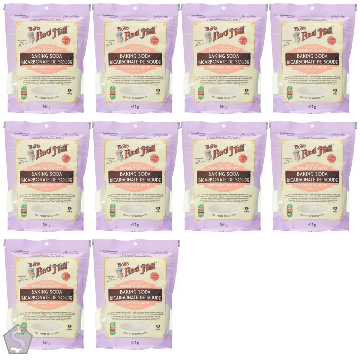 Bob's Red Mill Baking Soda, 454g (Pack of 10)