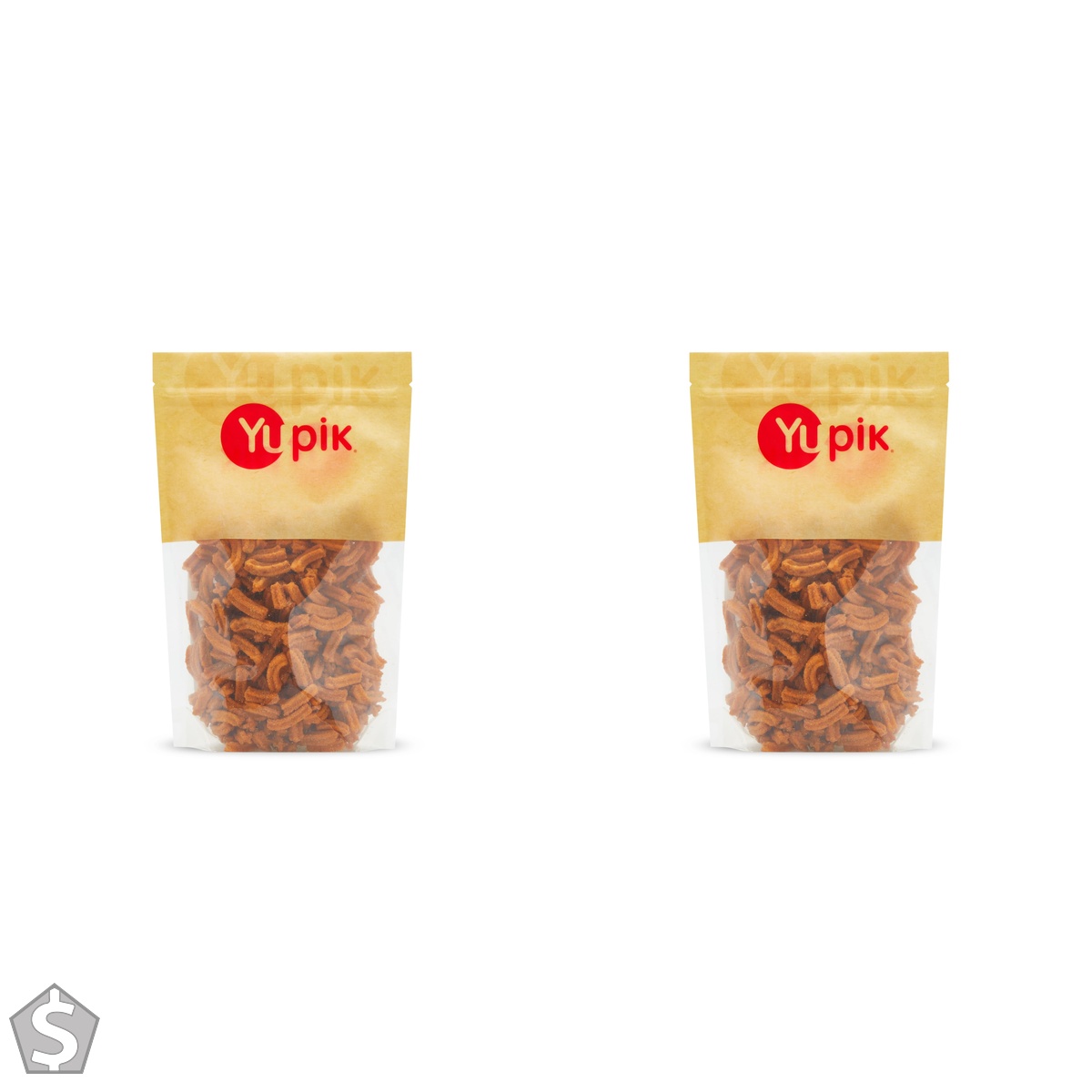 Yupik Lime & Chili Soy Sticks, 400 g, 6 Count, GMO-Free Snack, Crunchy Zesty Snack, Crispy Soya Crackers, Natural Flavors, Perfect for (Pack of 2)