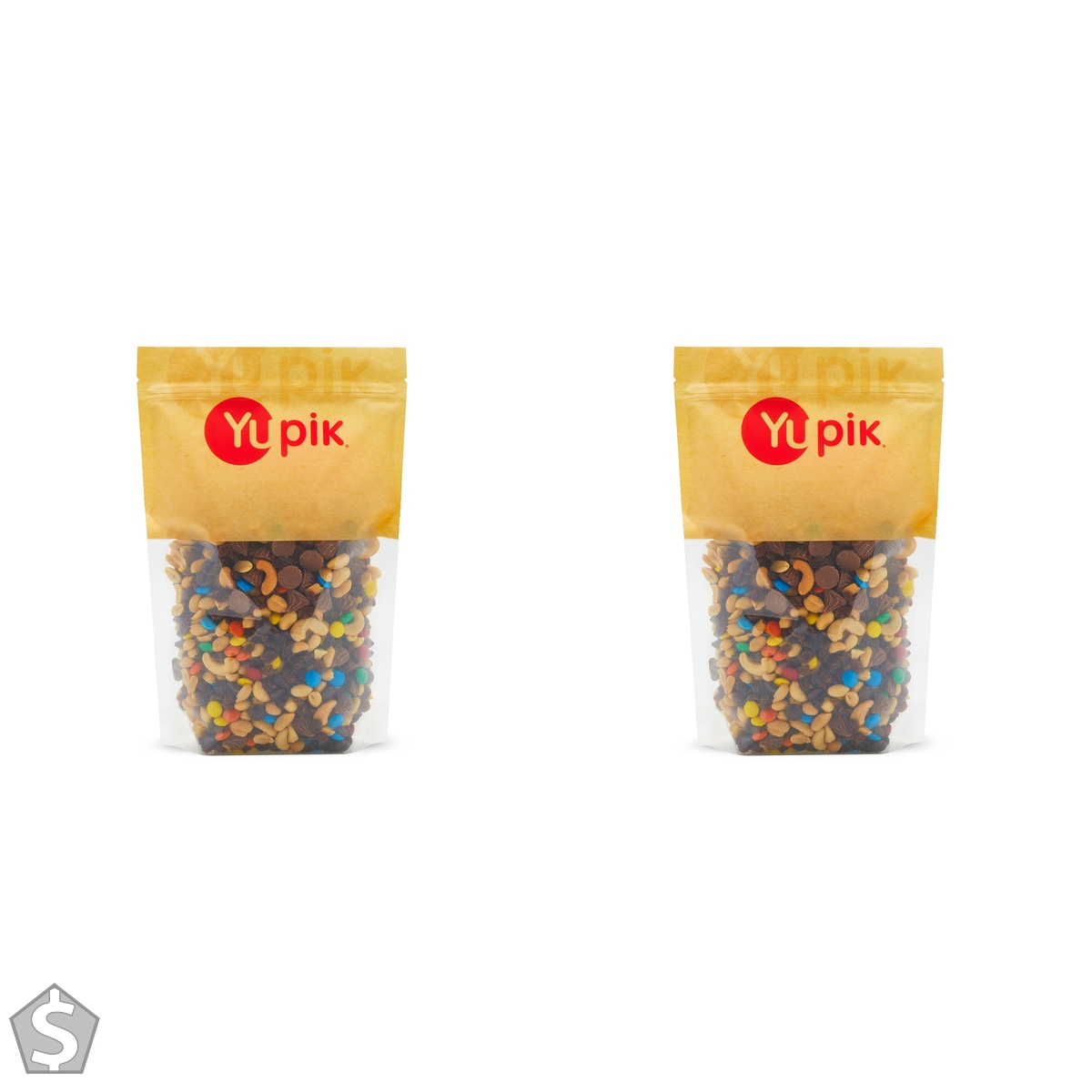 Yupik Holiday Mix, 1kg, A Blend of Peanuts, Raisins, Cocoa Gems, Rosebud Chocolates & Cashews, Nuts, Trail Mix, Ideal for Snacking 1 kg (Pack of 2)