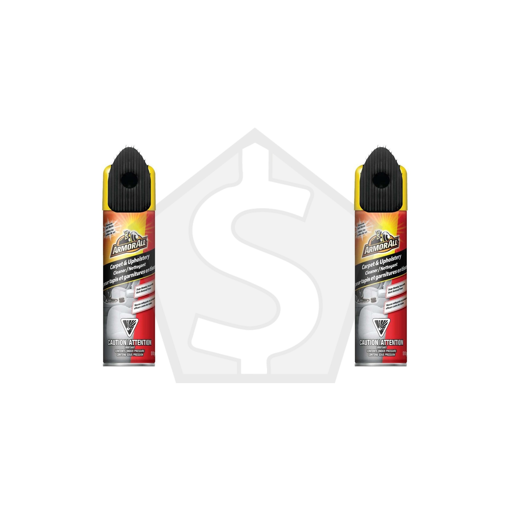 Bundle of 2 - ARMOR ALL Carpet & Upholstery Cleaner (510g)