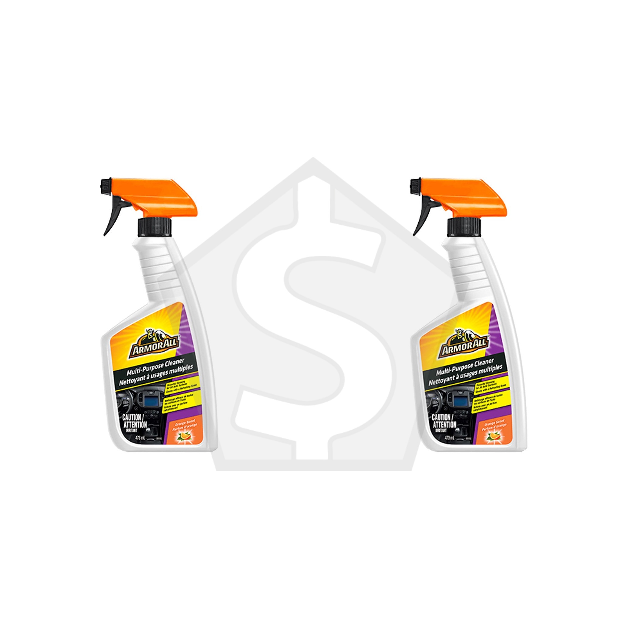 ARMOR ALL Multi-Purpose Cleaner (473ml) - Orange Scent - Pack of 2