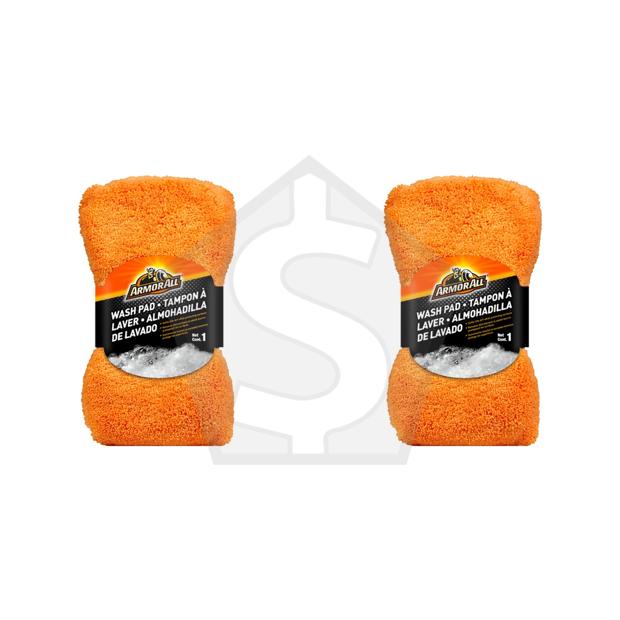 ARMOR ALL Microfiber Wash Pad - Pack of 2
