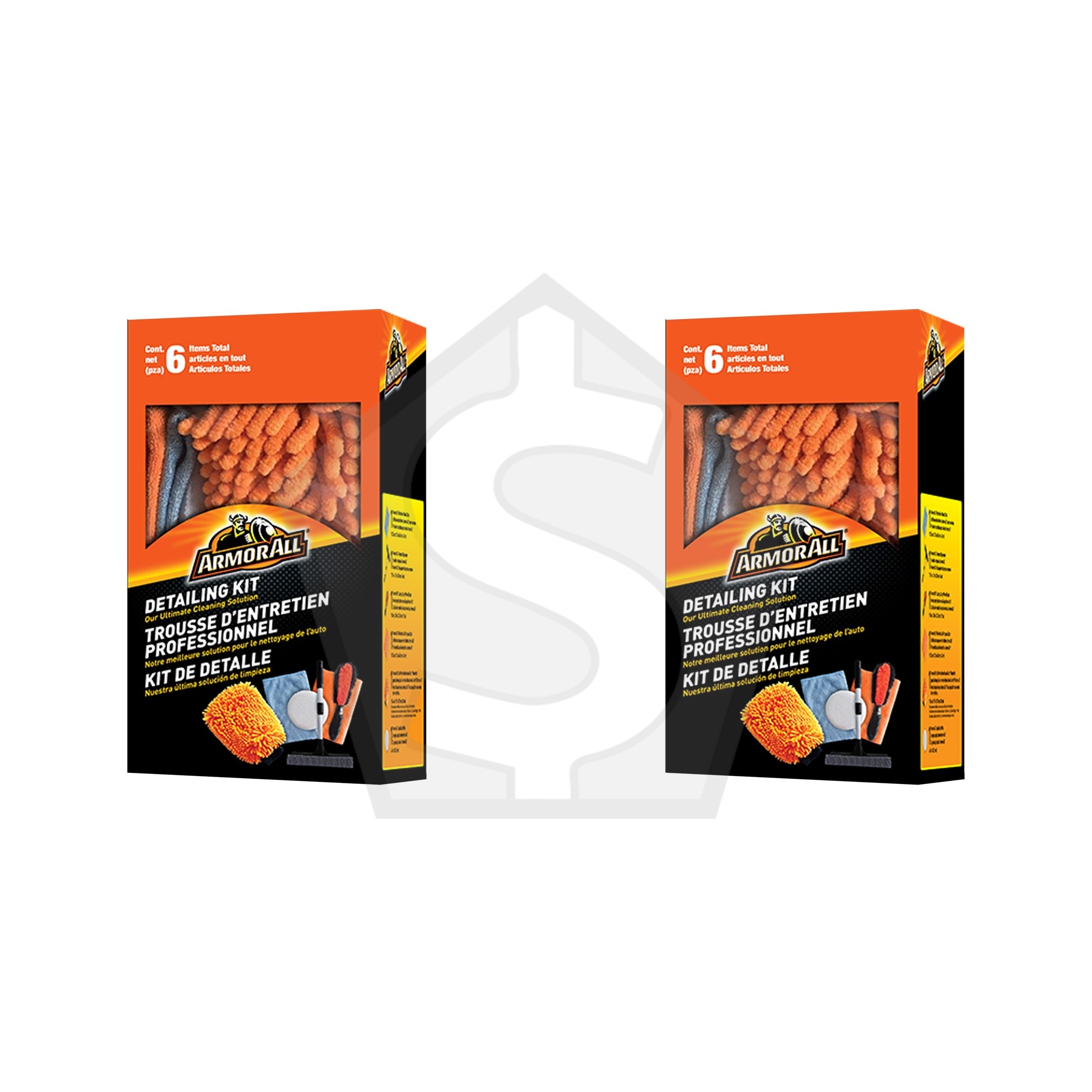 ARMOR ALL 6PC Detailing Kit - Pack of 2