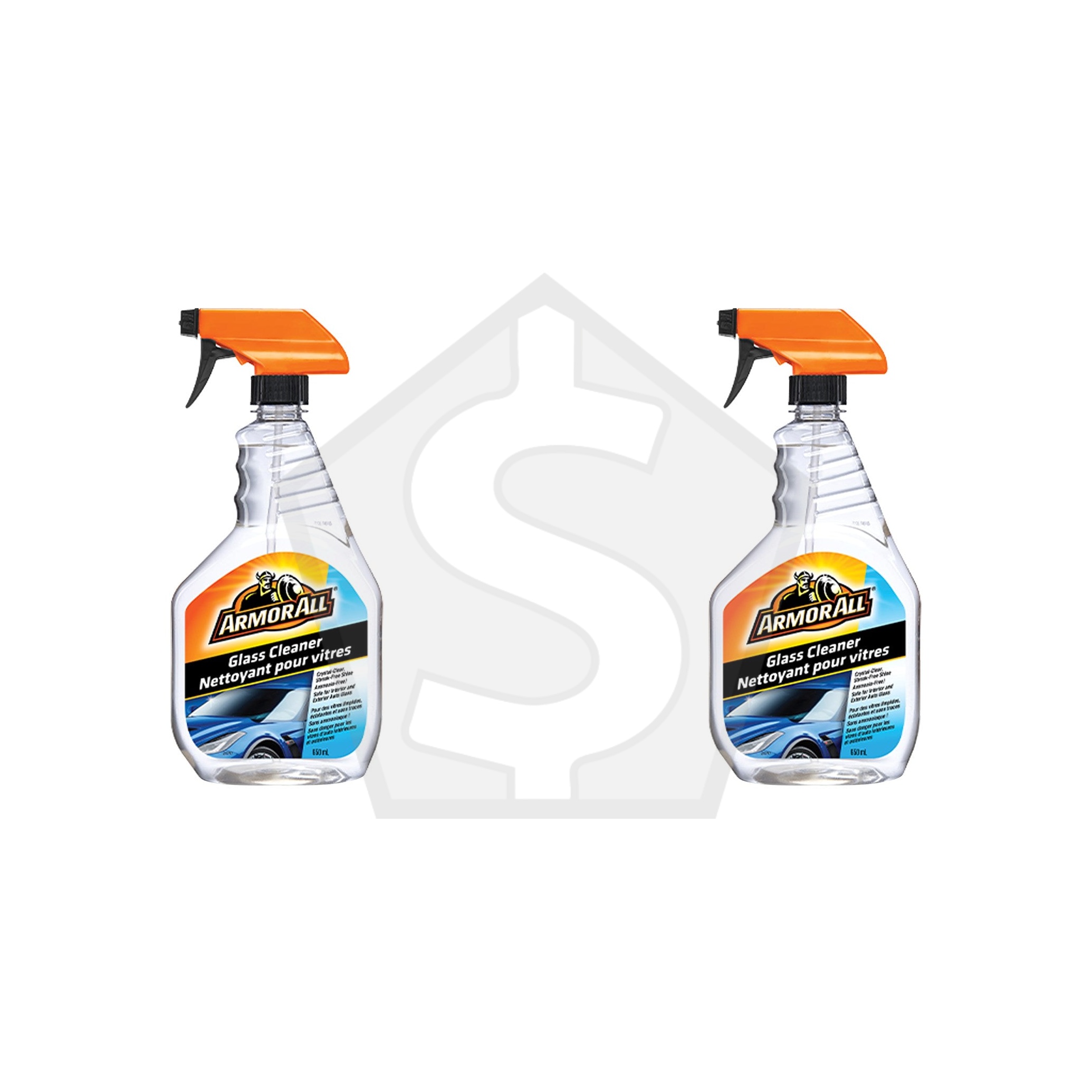 ARMOR ALL Glass Cleaner (650ml) - Pack of 2