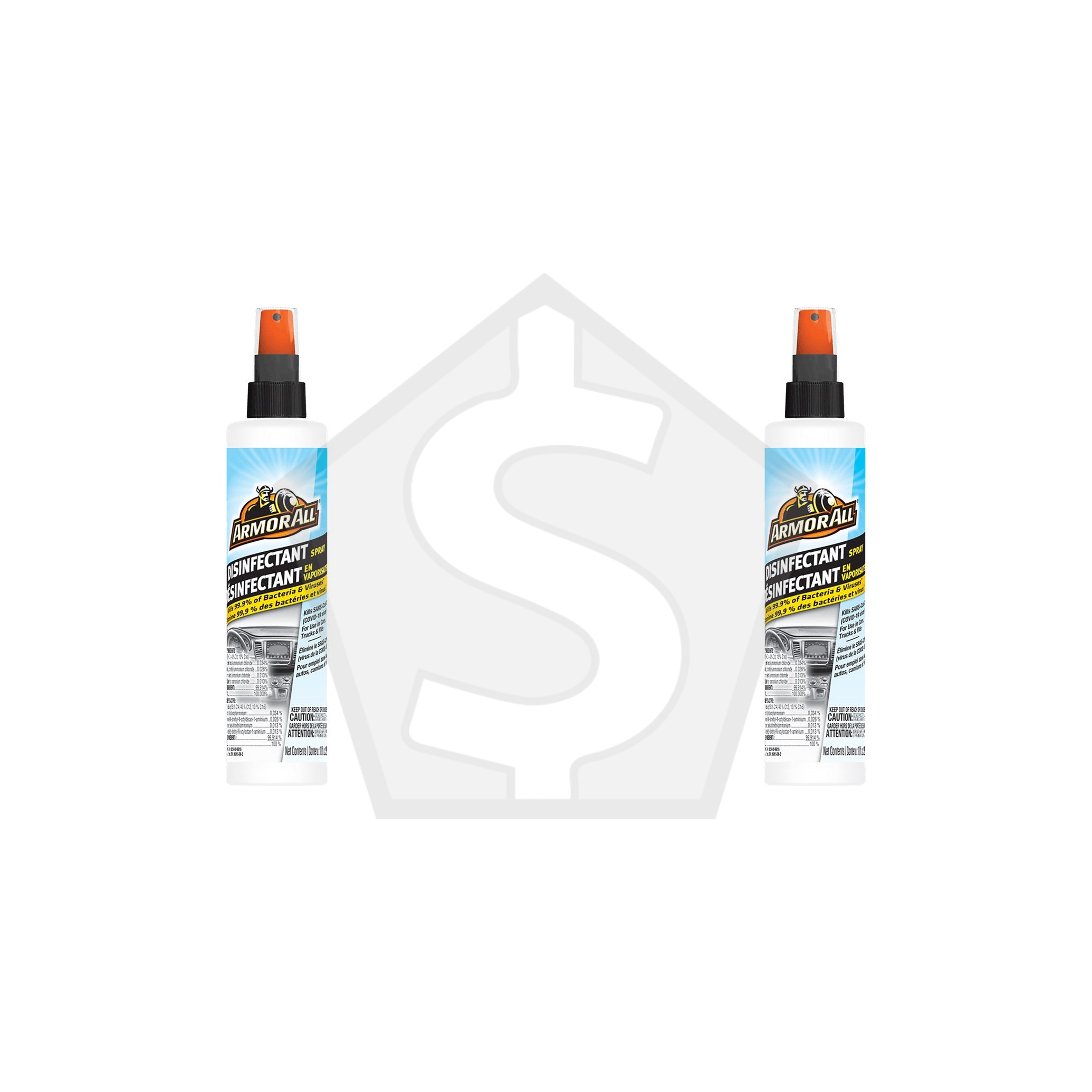 ARMOR ALL Disinfectant Spray - 295ml - Pack of 2