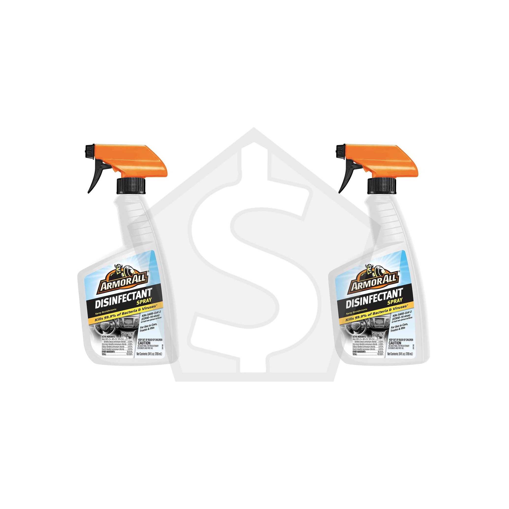 Bundle of 2 - ARMOR ALL Disinfectant Spray - 709ml