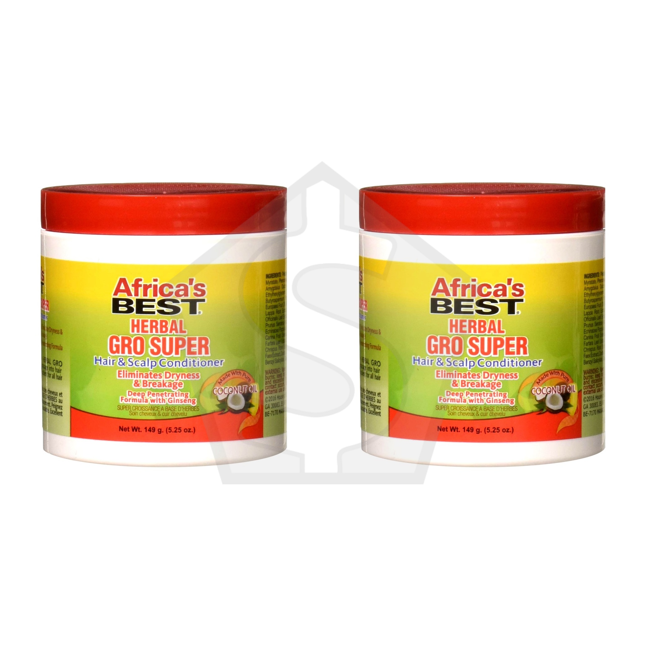 Bundle of 2 - AFRICA'S BEST Herbal Gro Super (5.25oz)