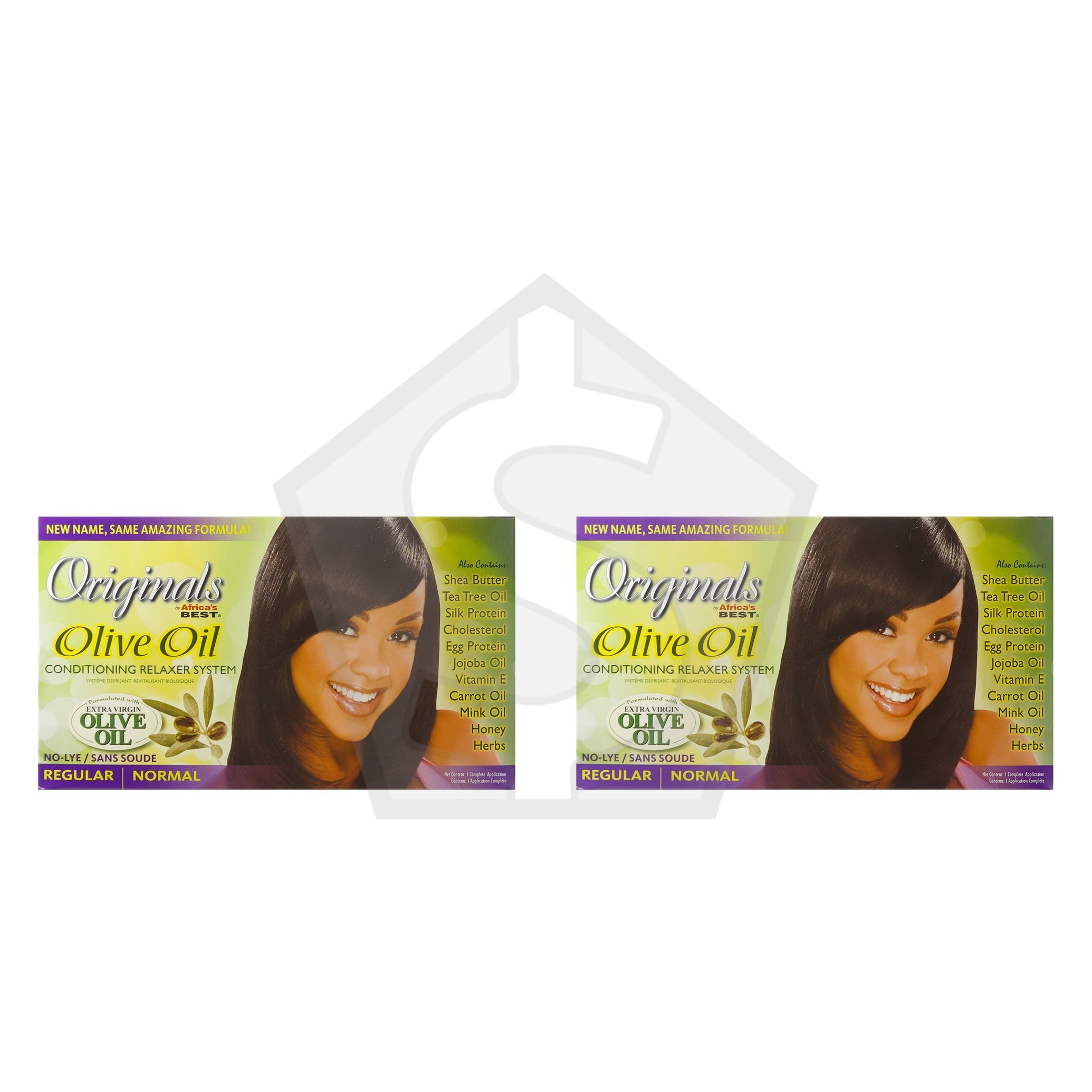 AFRICA'S BEST Originals Relaxer Kit [Regular] - Pack of 2