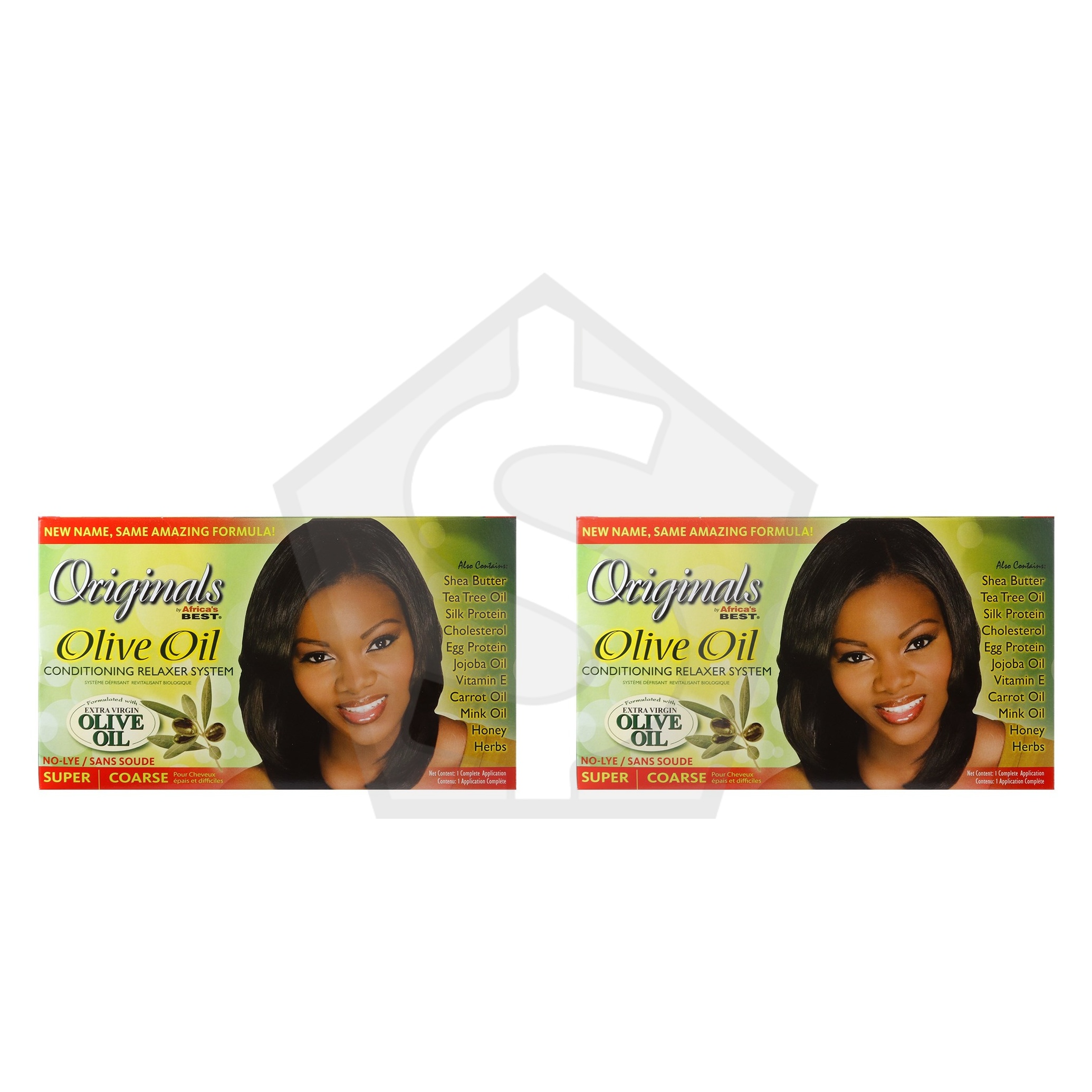 Bundle of 2 - AFRICA'S BEST Originals Relaxer Kit [Super]