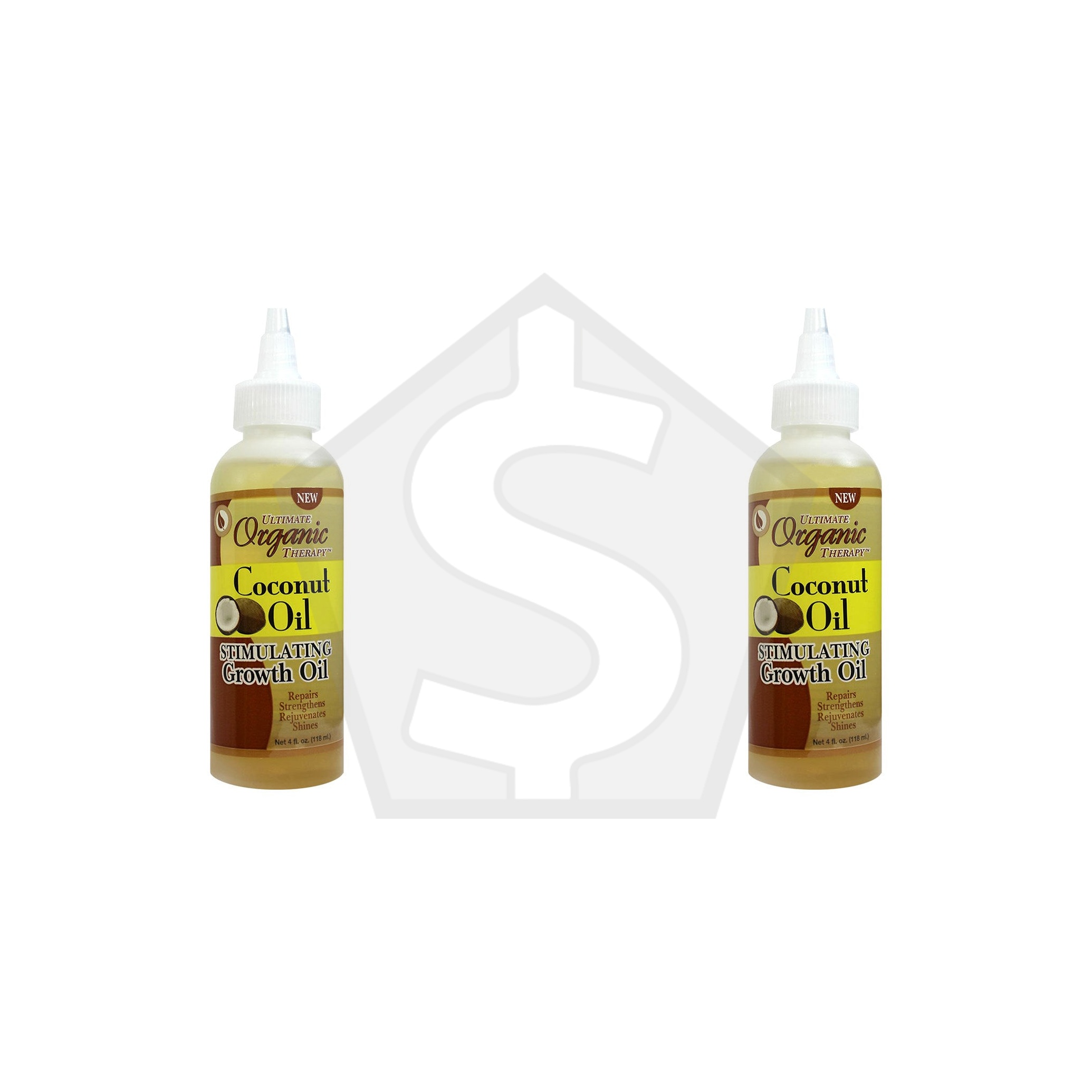 Bundle of 2 - AFRICA'S BEST Ultimate Originals Coconut Oil Stimulating Oil (4oz)