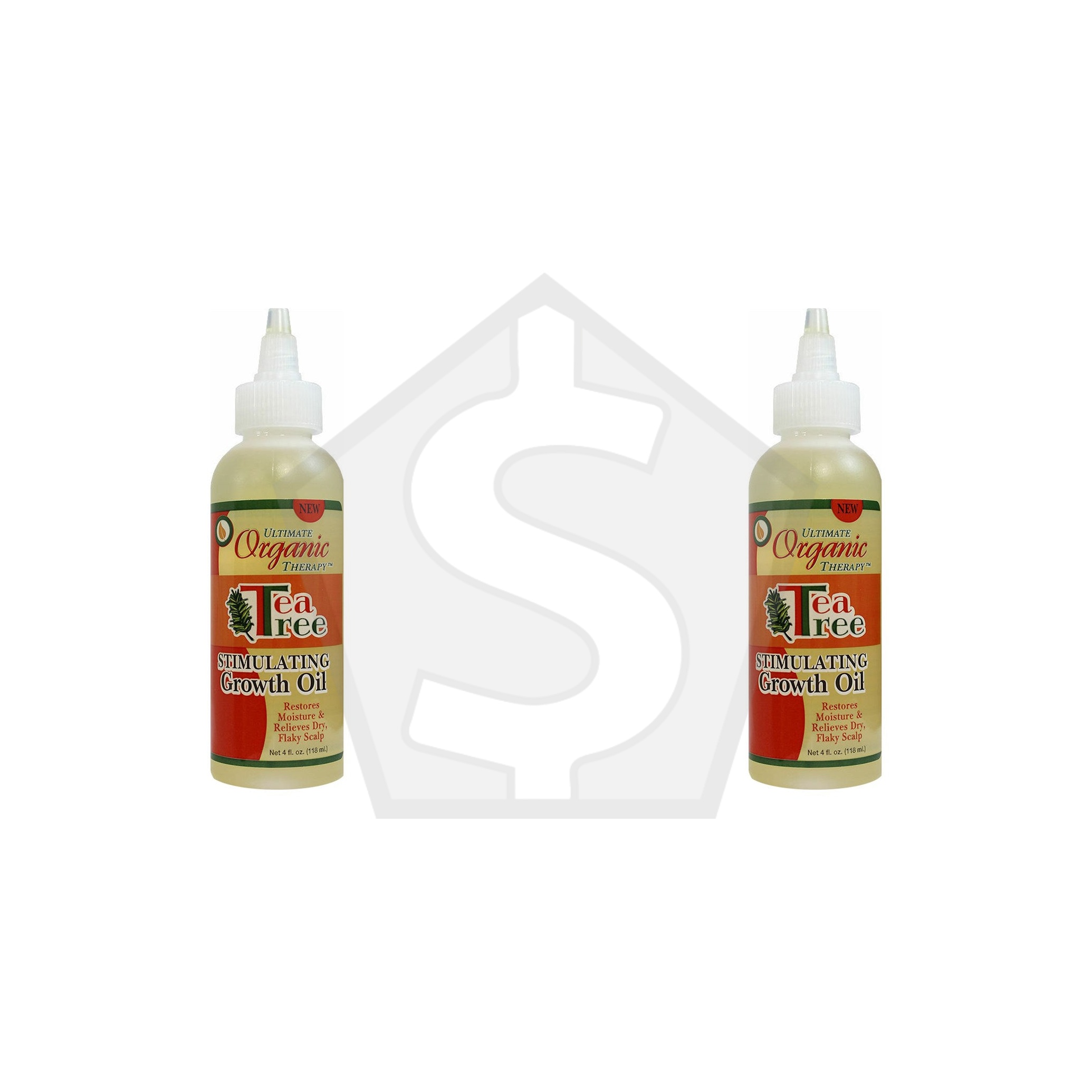 Bundle of 2 - AFRICA'S BEST Ultimate Originals Tea Tree Stimulating Growth Oil (4oz)