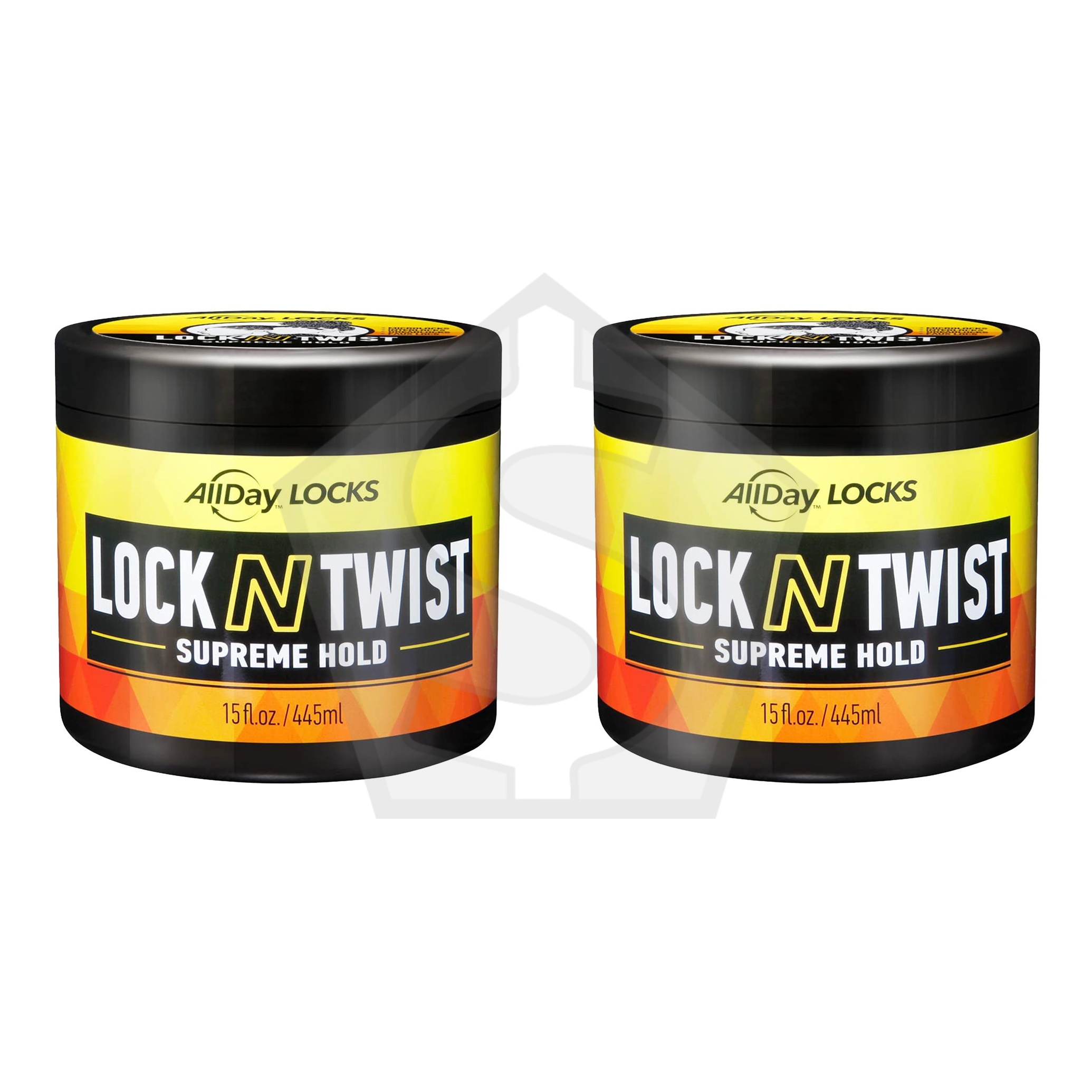 ALLDAY LOCKS Lock N Twist Gel [Supreme Hold] - 15oz - Pack of 2
