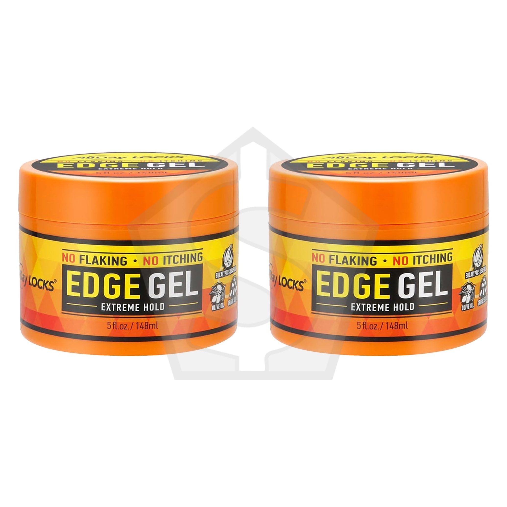 ALLDAY LOCKS Edge Gel (5oz) - Pack of 2