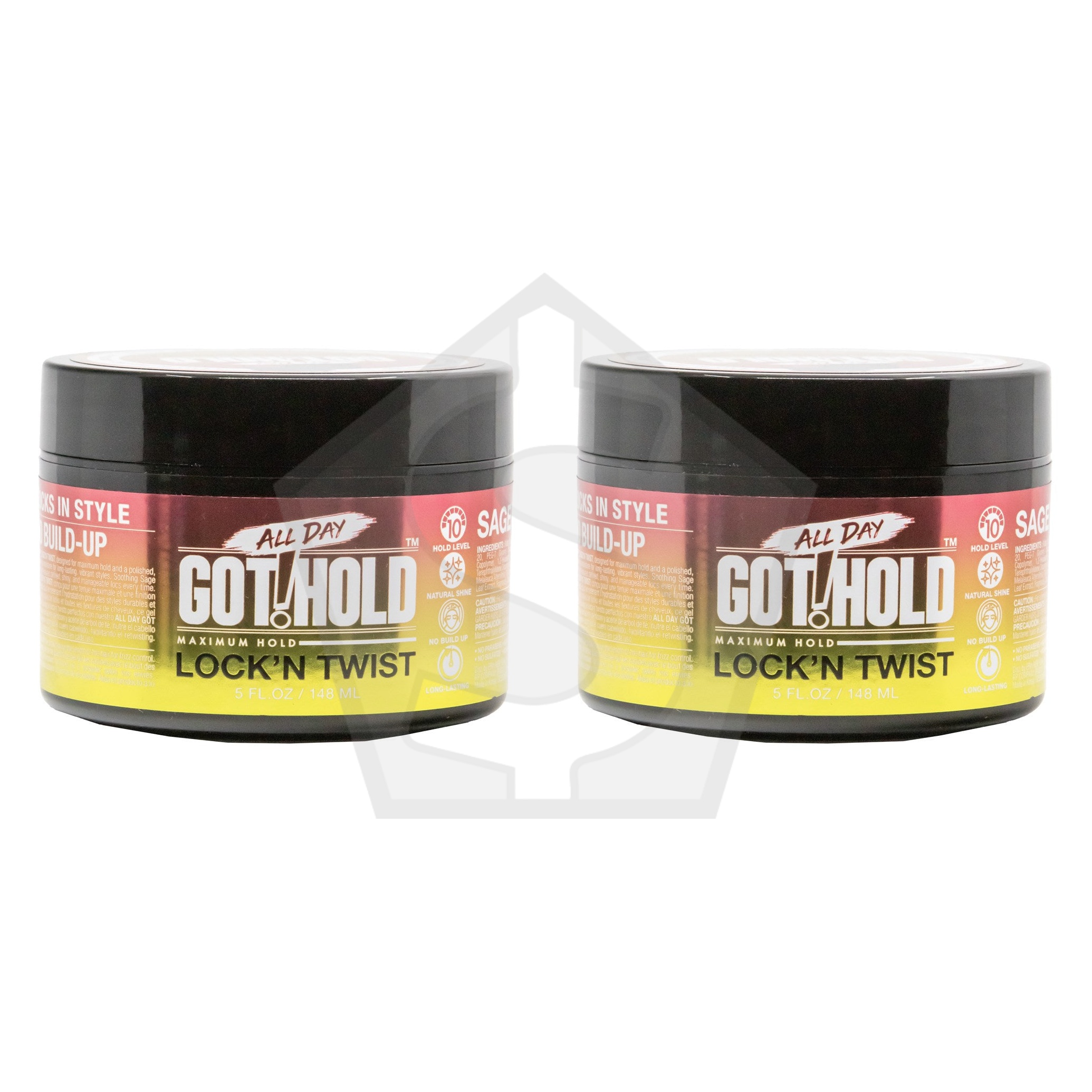 ALL DAY GOT HOLD Lock N Twist Maximum Hold - 5oz - Pack of 2