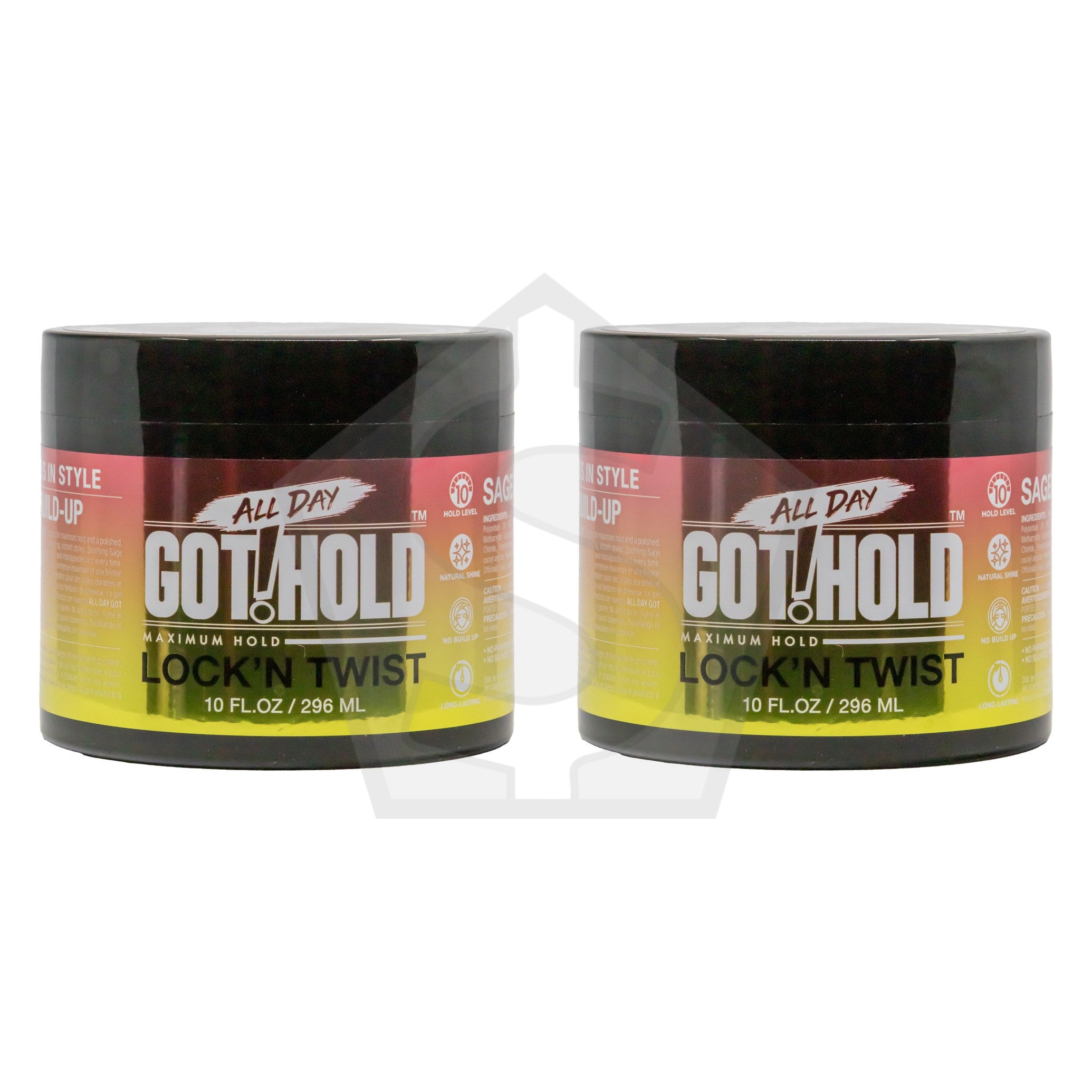 ALL DAY GOT HOLD Lock N Twist Maximum Hold - 10oz - Pack of 2