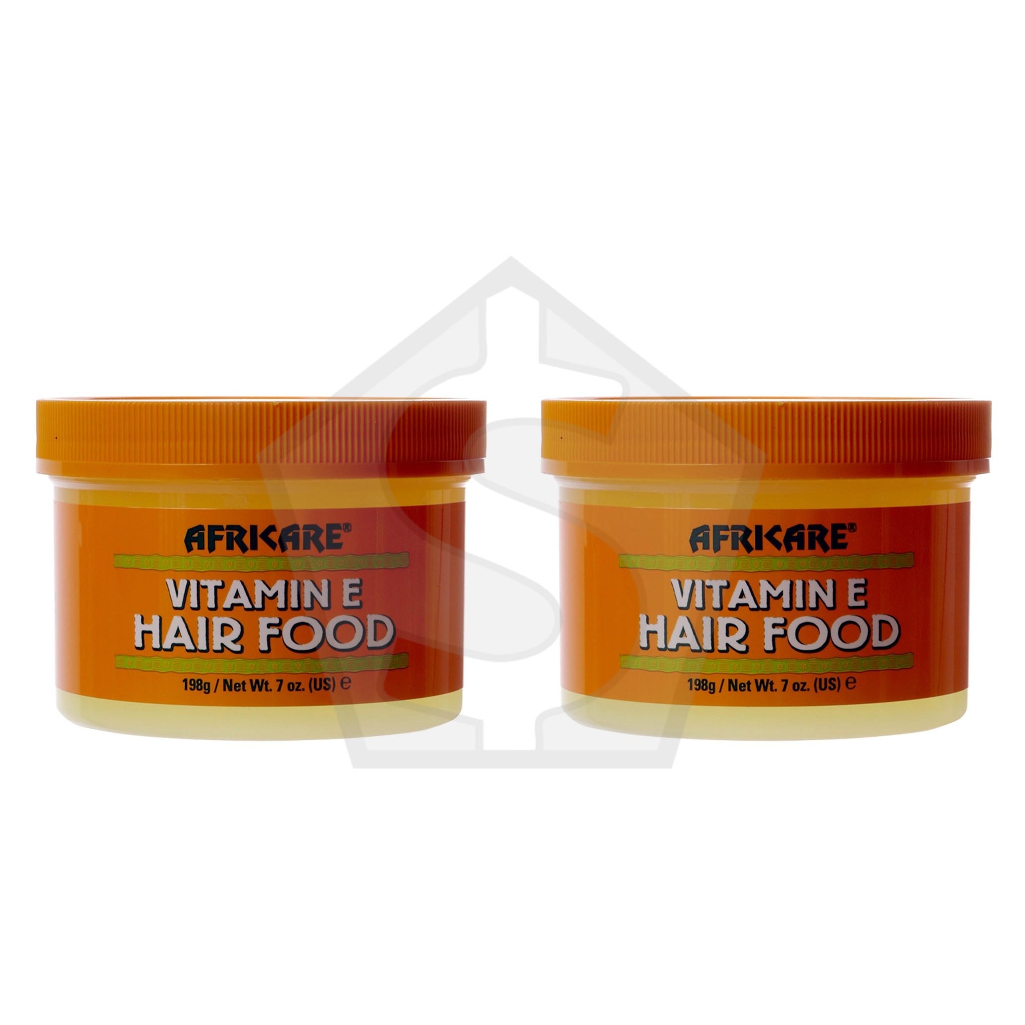 AFRICARE Vitamin E Hair Food (7oz) - Pack of 2