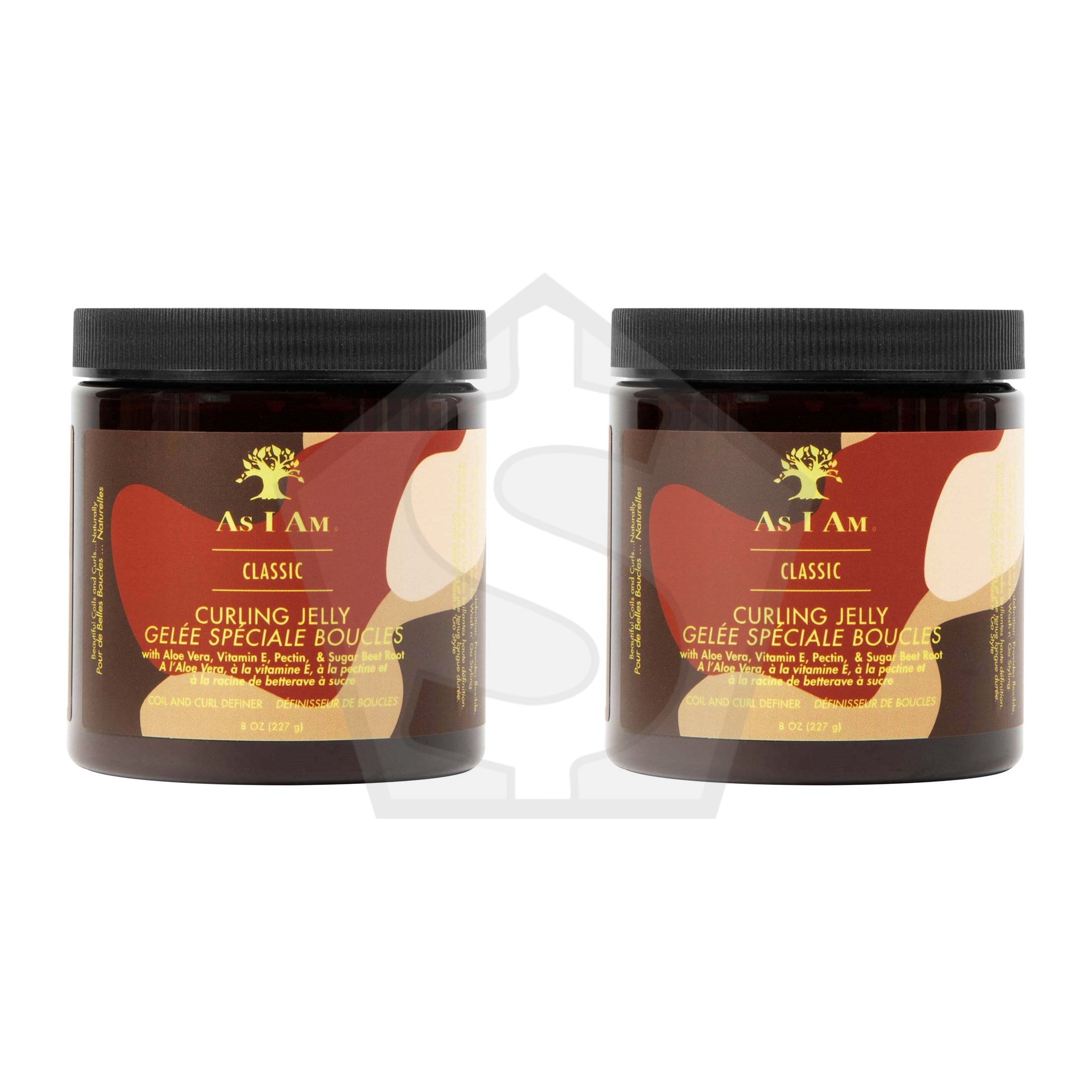 AS I AM Curling Jelly (8oz) - Pack of 2