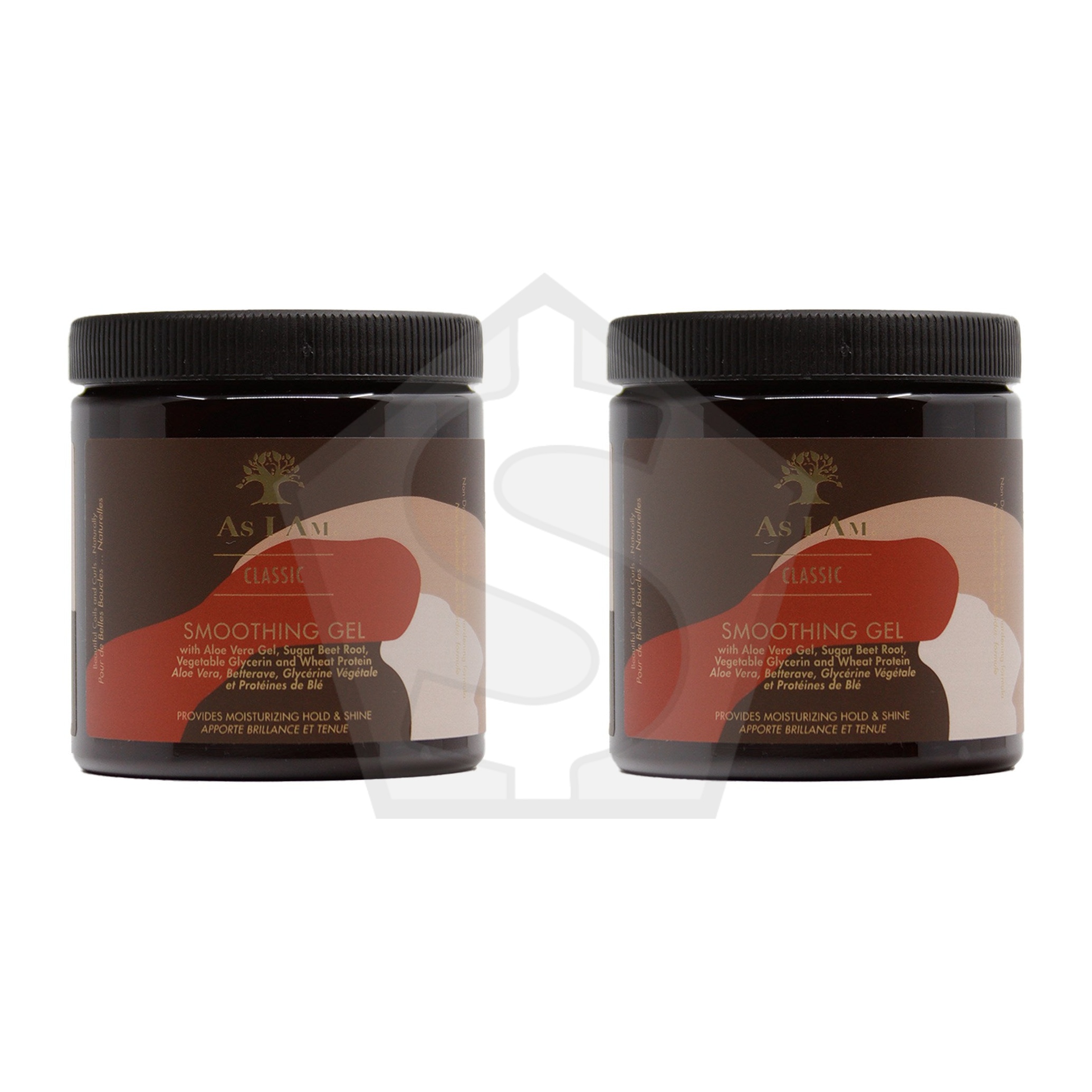 AS I AM Smoothing Gel (8oz) - Pack of 2