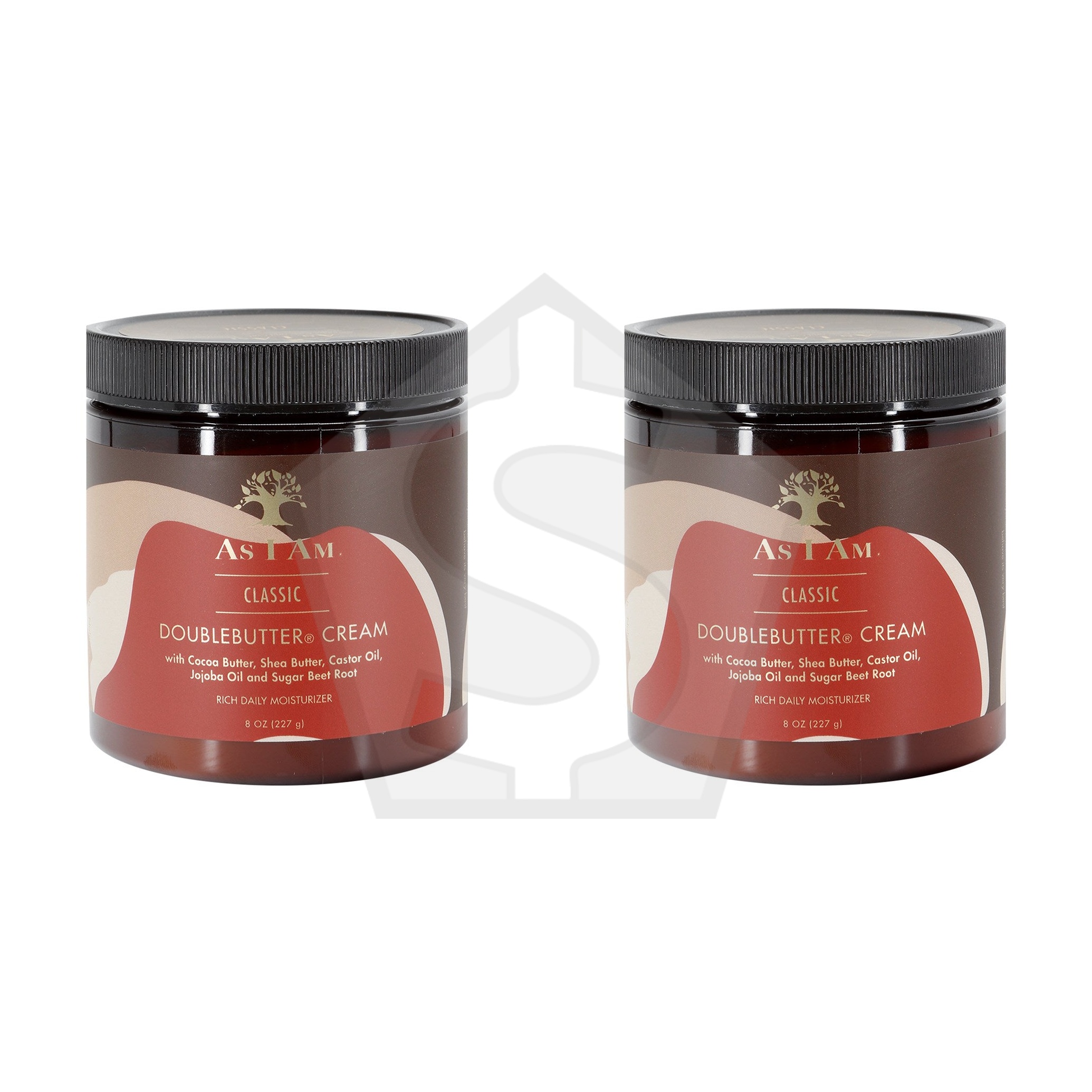 AS I AM Double Butter Cream (8oz) - Pack of 2