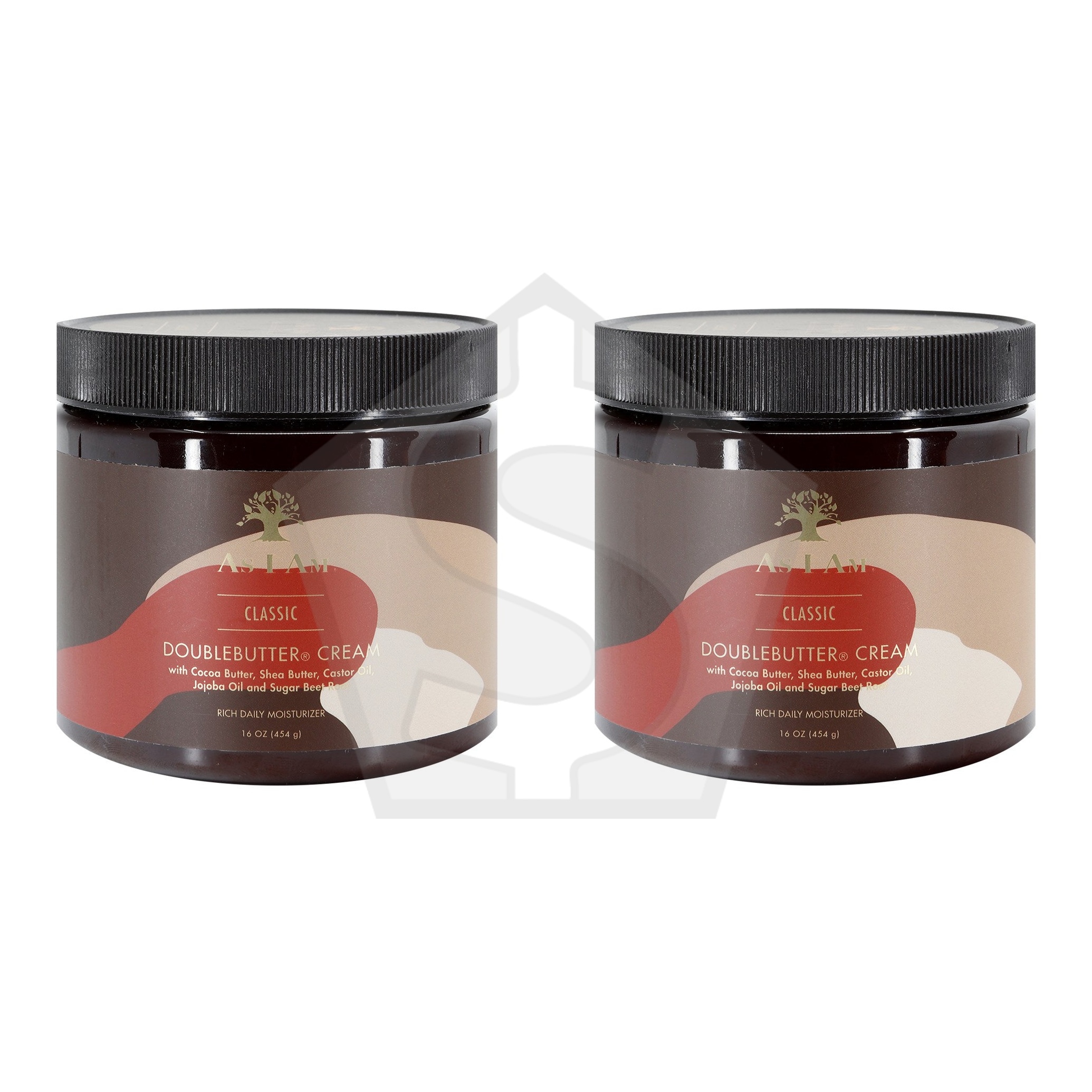 AS I AM Double Butter Cream (16oz) - Pack of 2