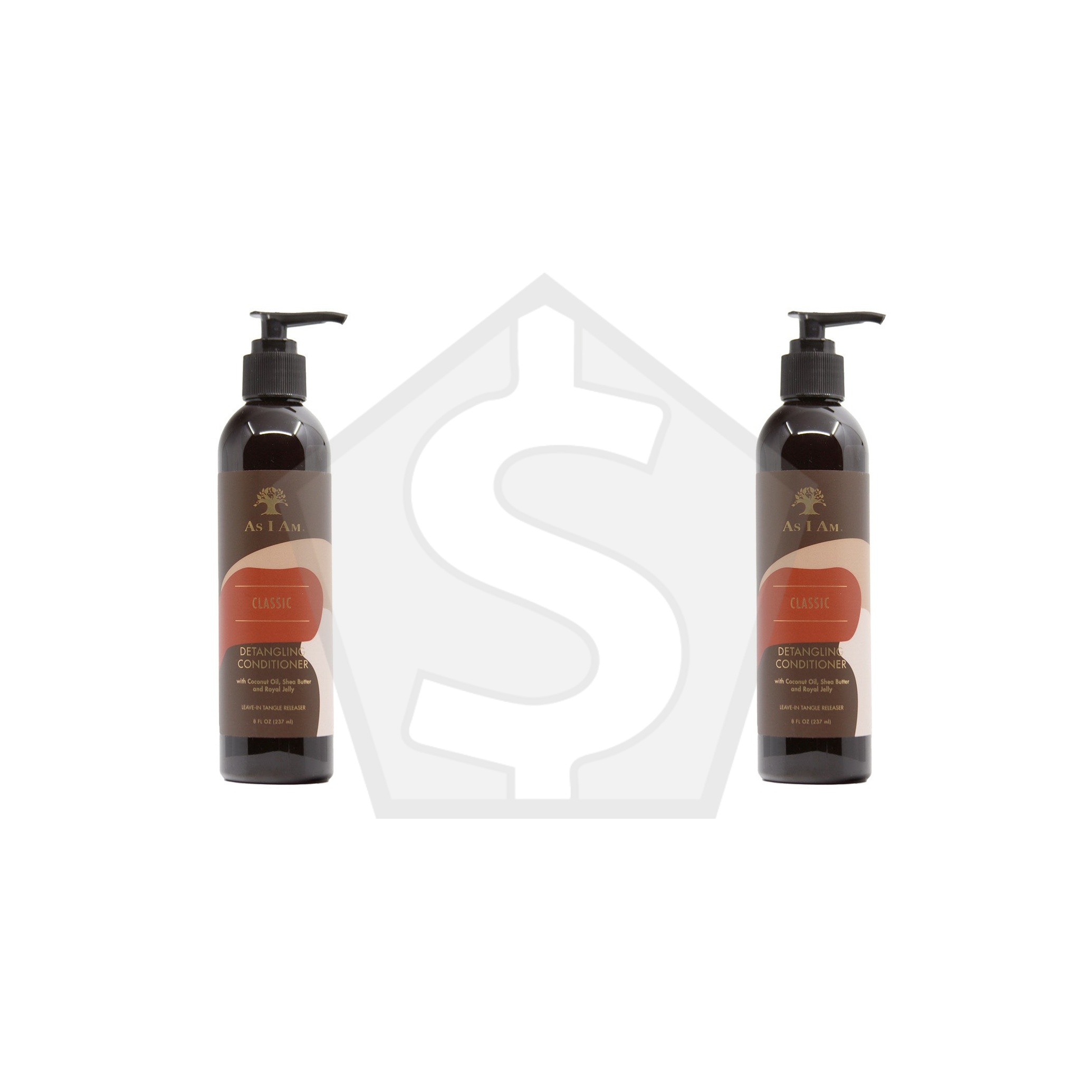 AS I AM Detangling Conditioner (8oz) - Pack of 2