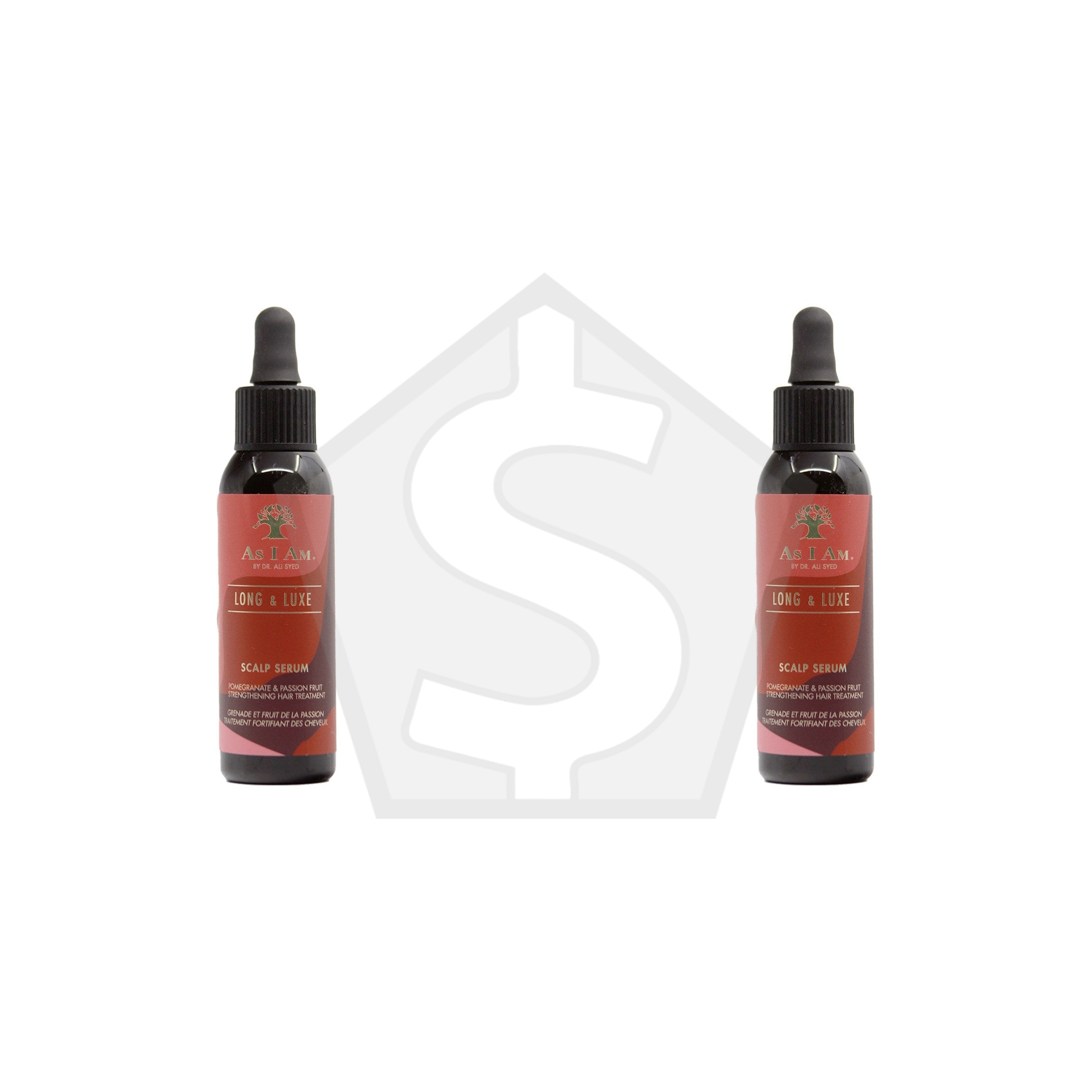 AS I AM Long and Luxe Scalp Serum (2oz) - EN/FR - Pack of 2