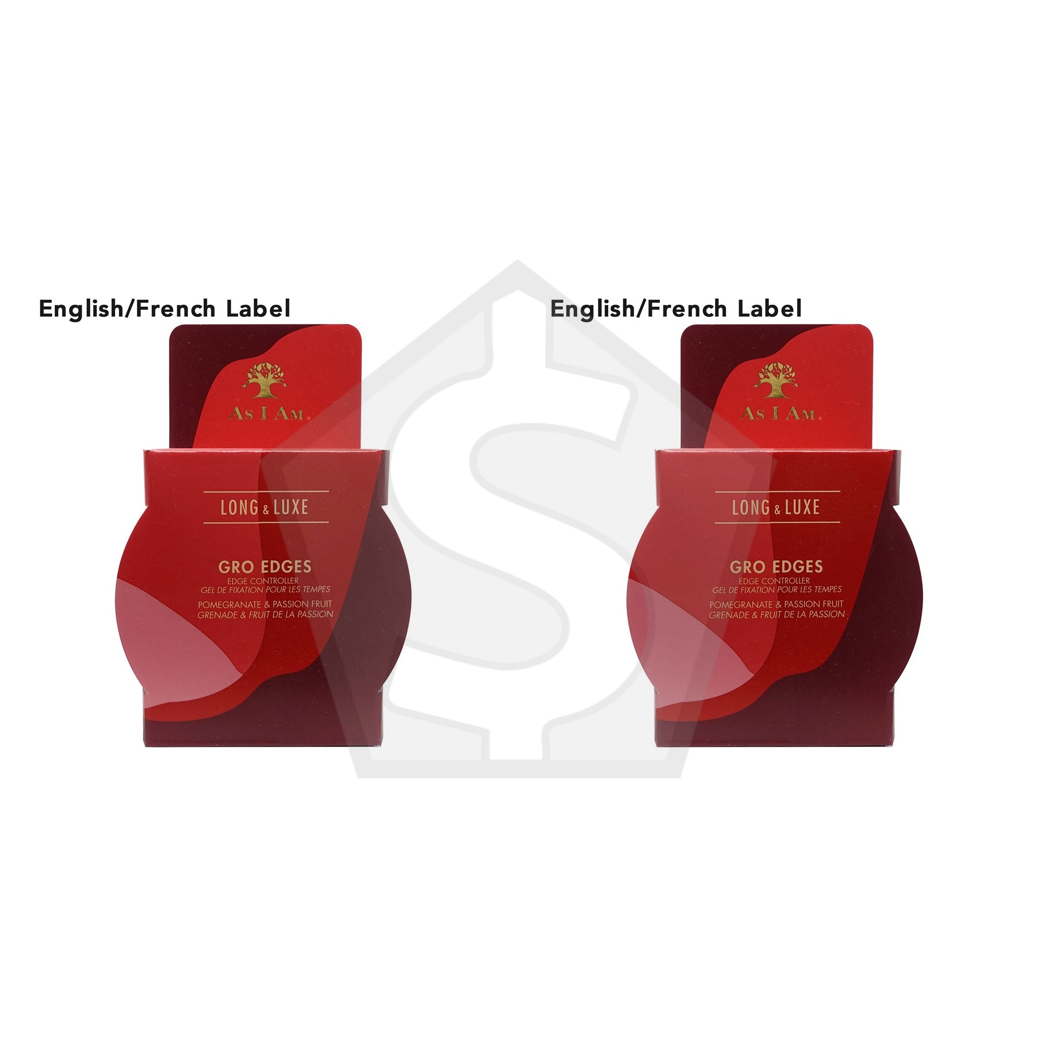 AS I AM Long and Luxe GroEdges (4oz) - EN/FR - Pack of 2