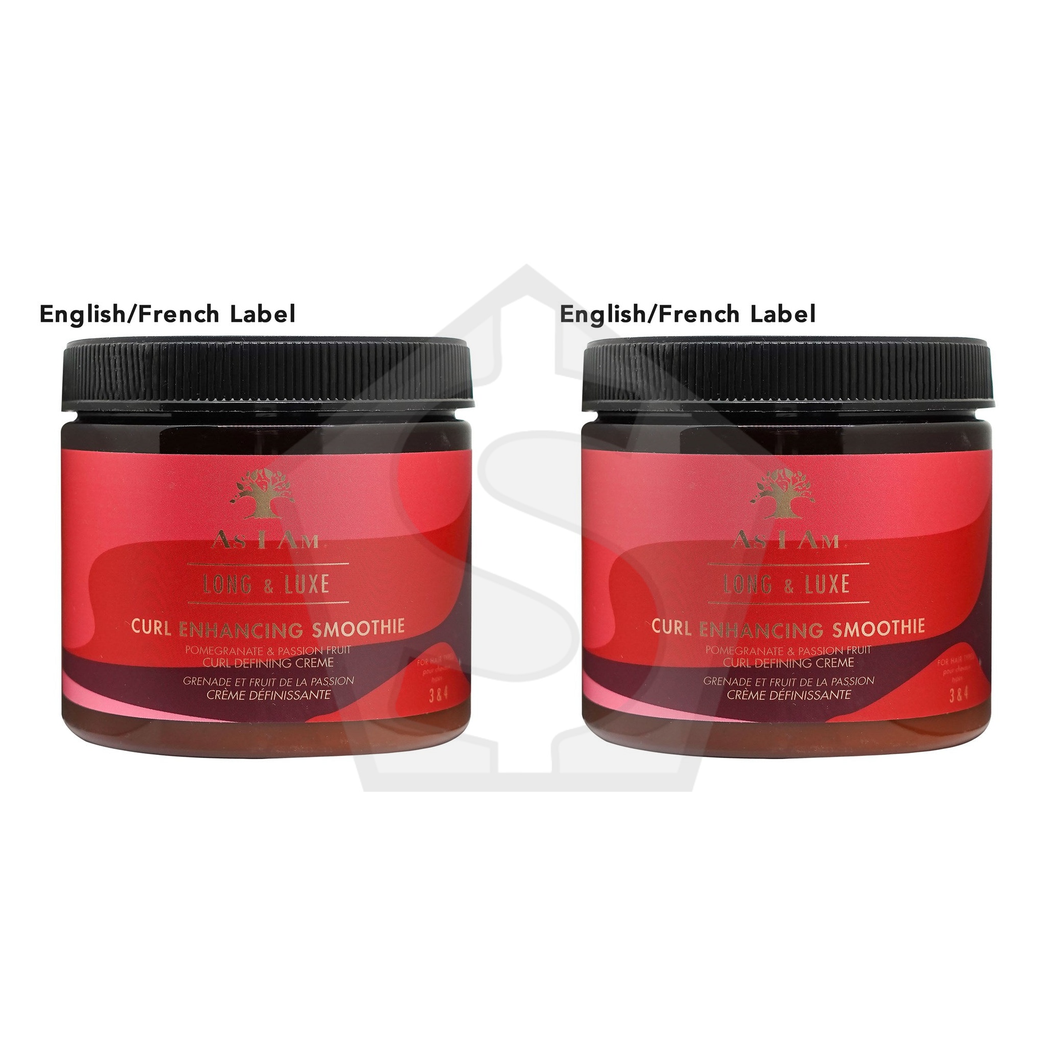 AS I AM Long and Luxe Curl Enhancing Smoothie (16oz) - EN/FR - Pack of 2