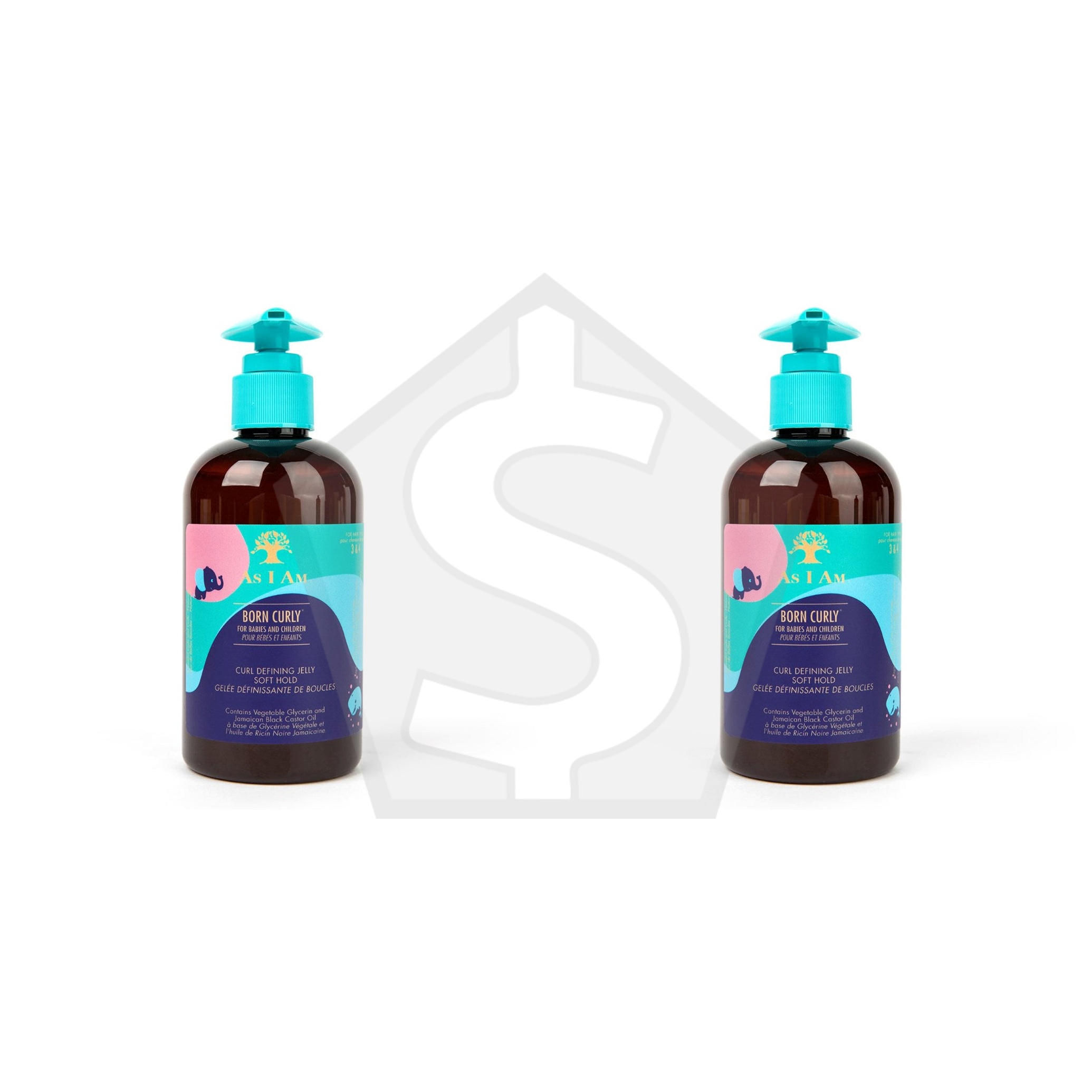 AS I AM Born Curly Avocado Curl Defining Jelly Soft Hold (8oz) - Pack of 2