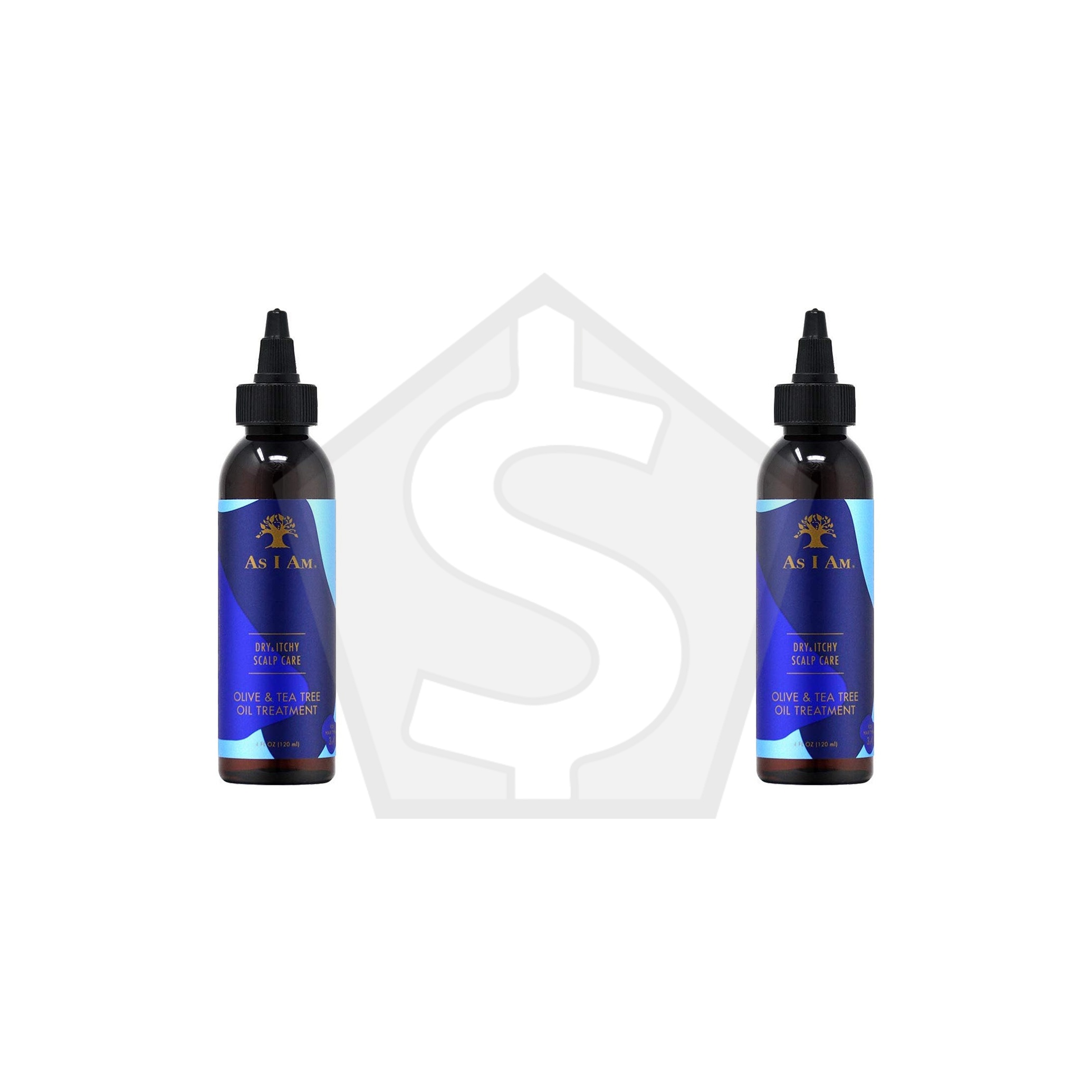 AS I AM Dry & Itchy Scalp Care Oil Treatment (4oz) - EN - Pack of 2