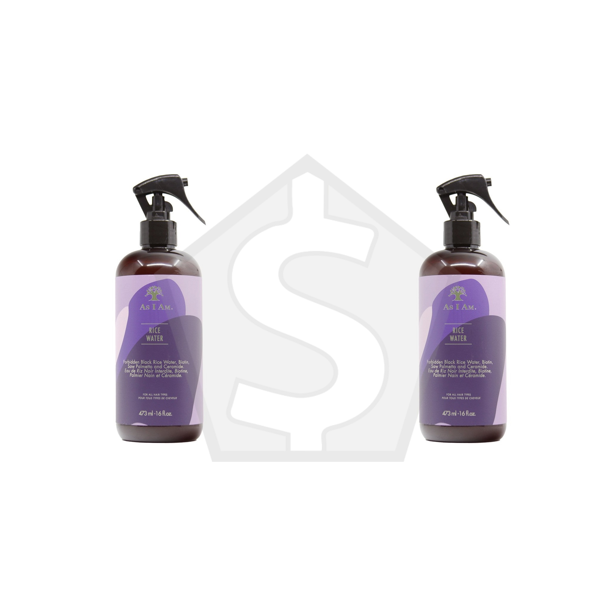 AS I AM Rice Water (16oz) - Pack of 2