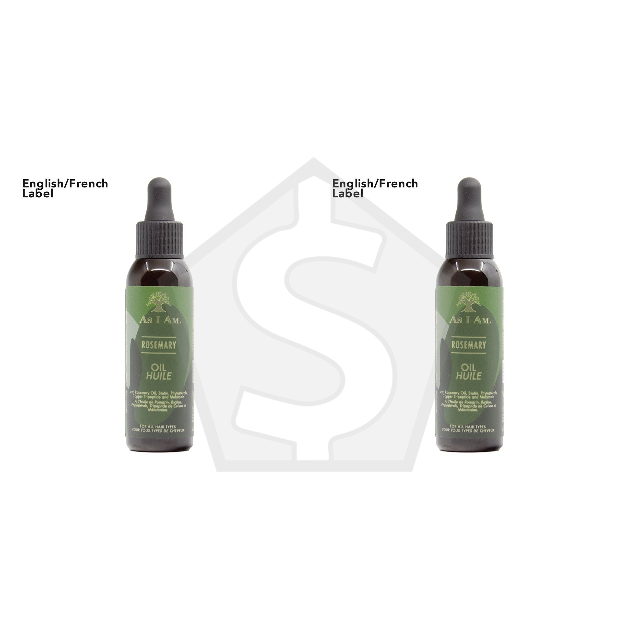 AS I AM Rosemary Oil (2oz) - Pack of 2