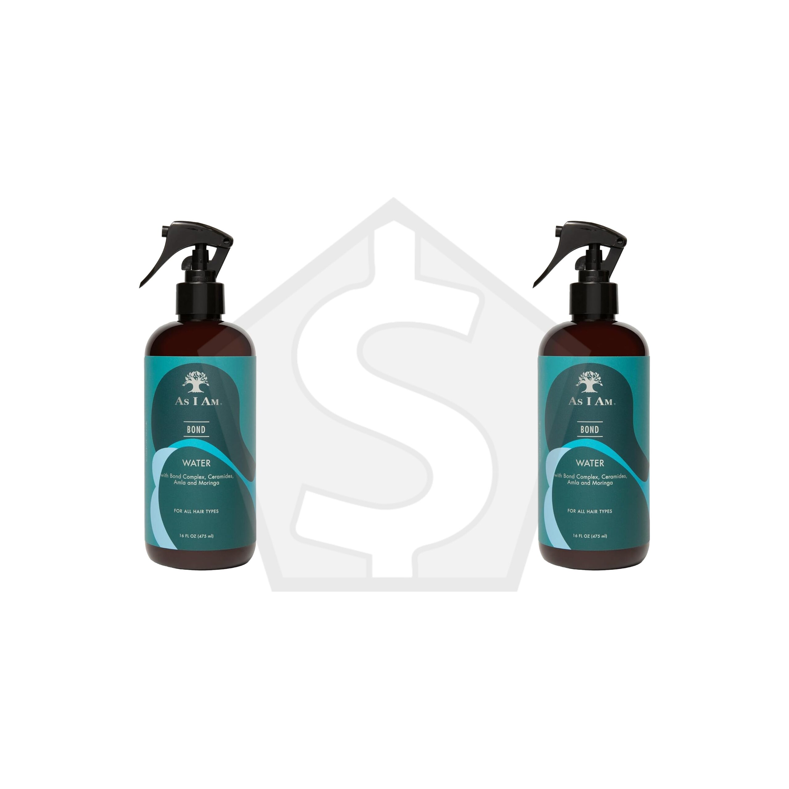 AS I AM Bond Water (16oz) - Pack of 2