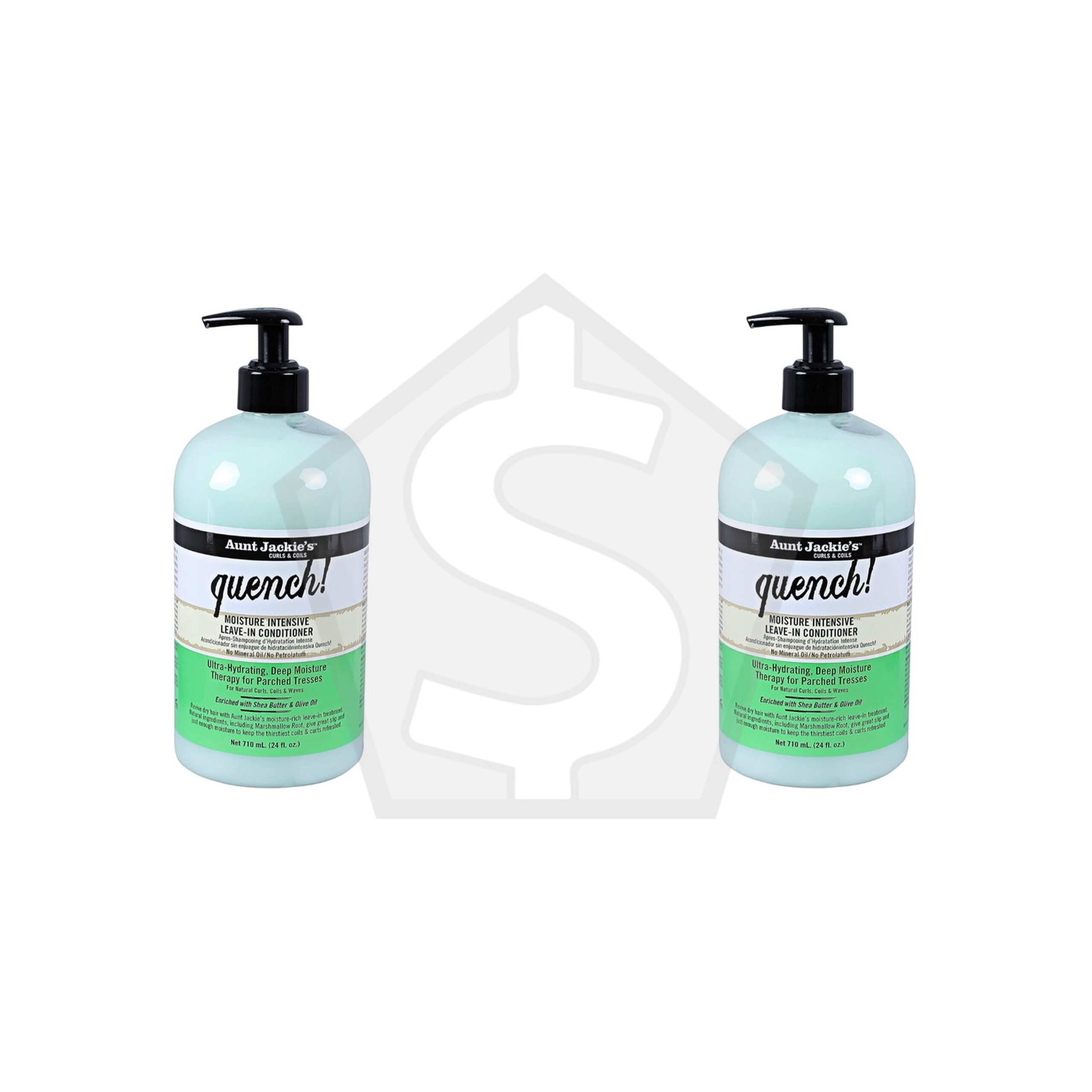 AUNT JACKIE'S Quench! Moisture Intensive Leave-In Conditioner - 24oz - Pack of 2