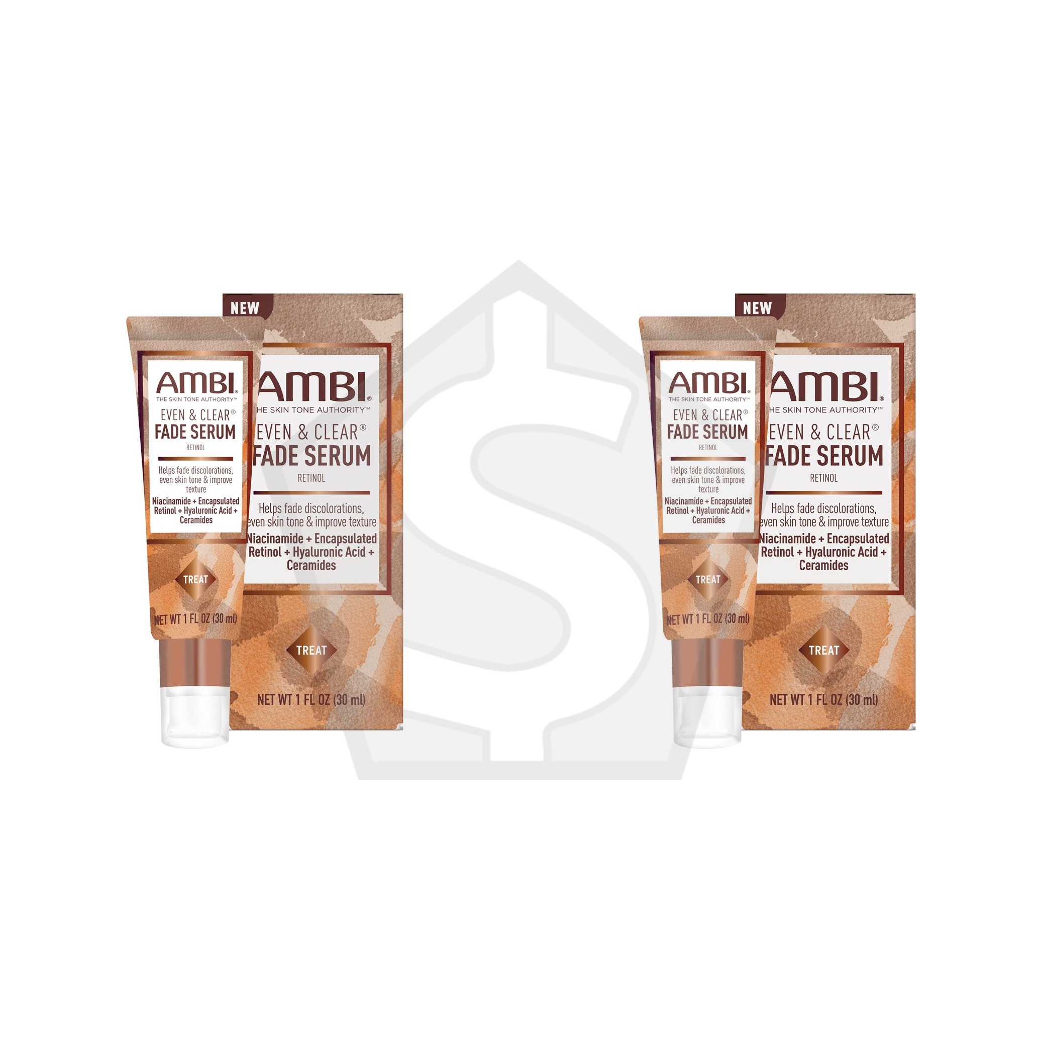 Bundle of 2 - AMBI Even & Clear Fade Serum Retinol (1oz)