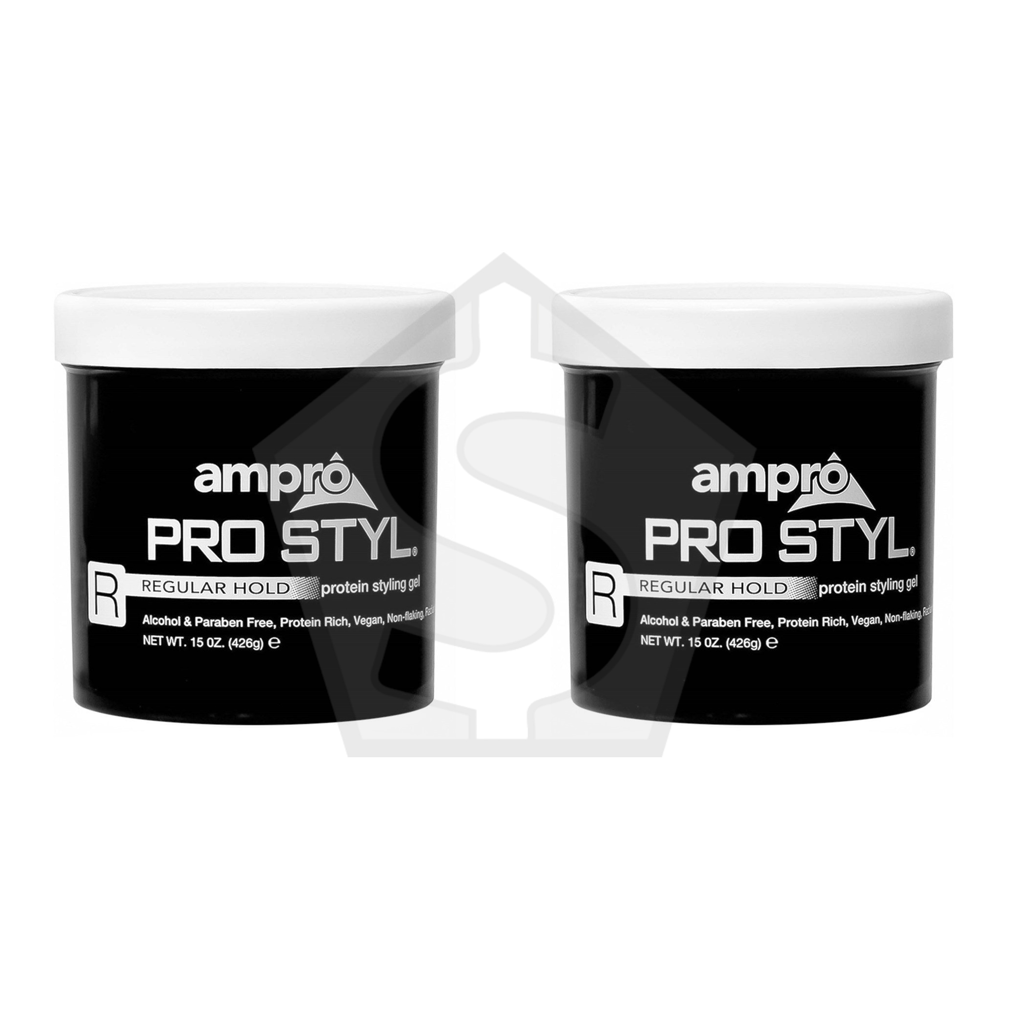 AMPRO Protein Styling Gel [Regular Hold] - 15oz - Pack of 2