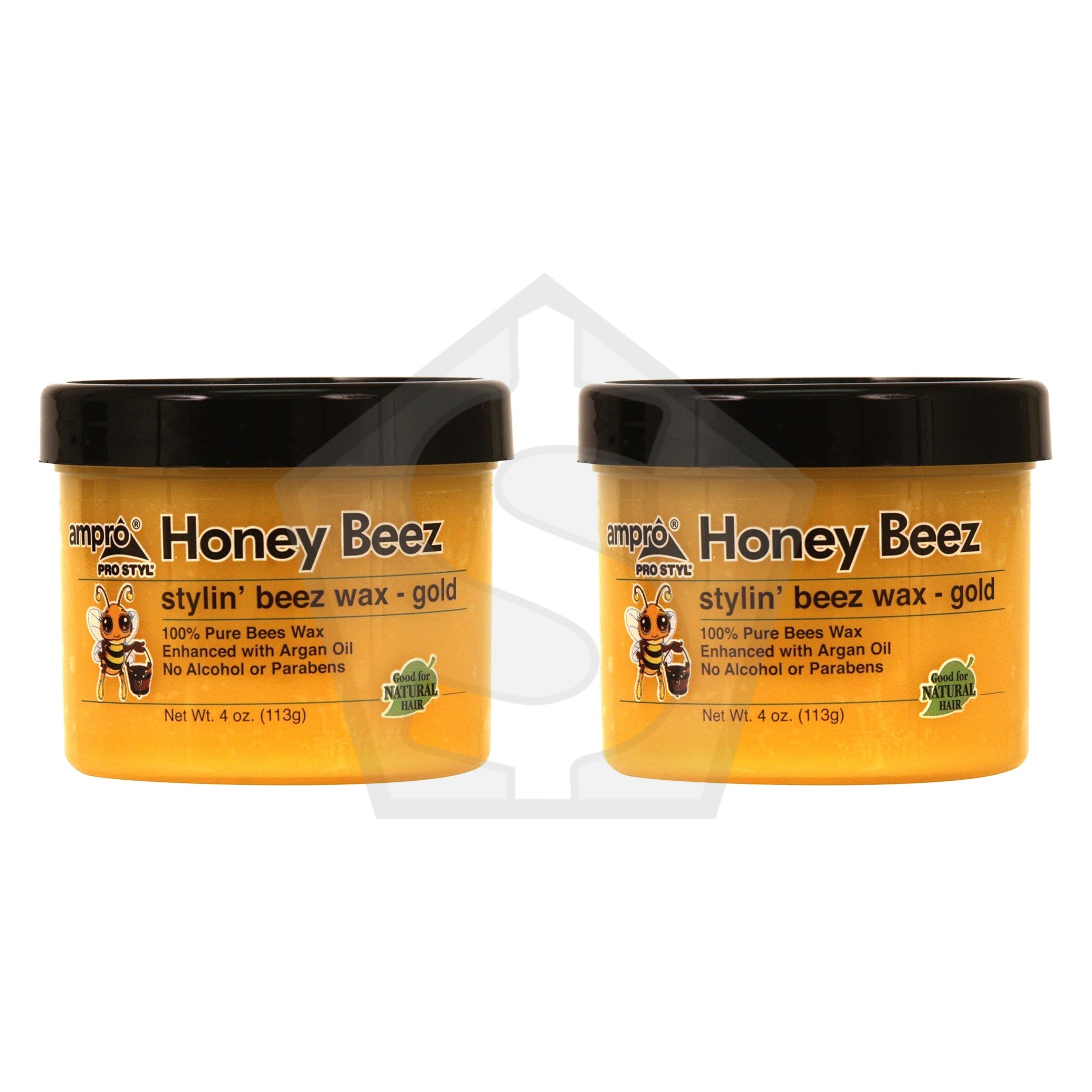 AMPRO Honey Beez Wax - Gold (4oz) - Pack of 2