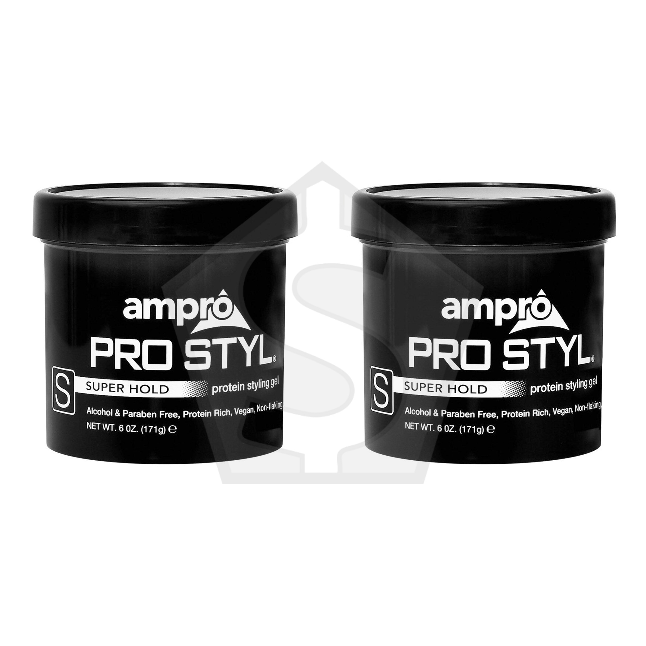 AMPRO Protein Styling Gel [Super Hold] - 6oz - Pack of 2