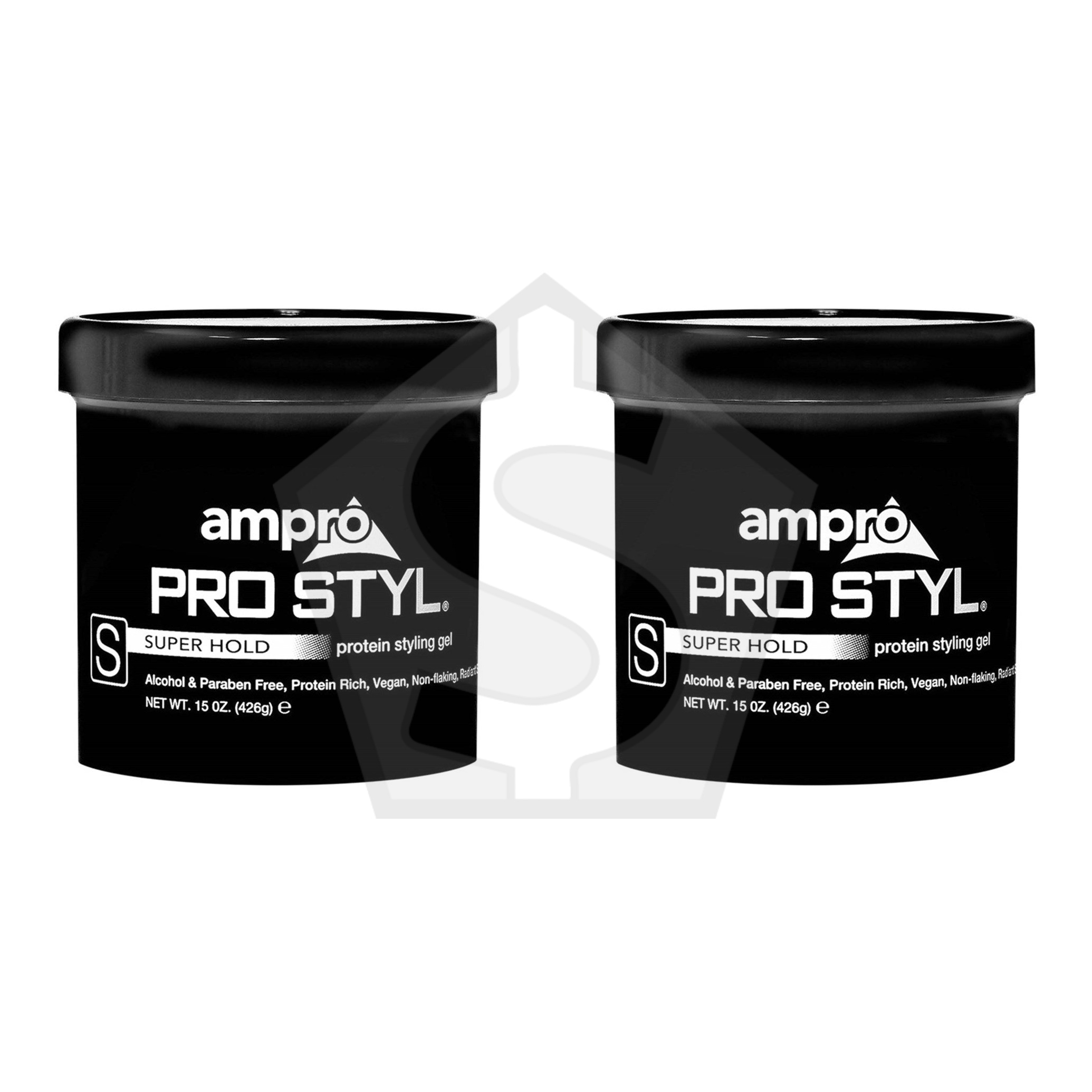 AMPRO Protein Styling Gel [Super Hold] - 15oz - Pack of 2