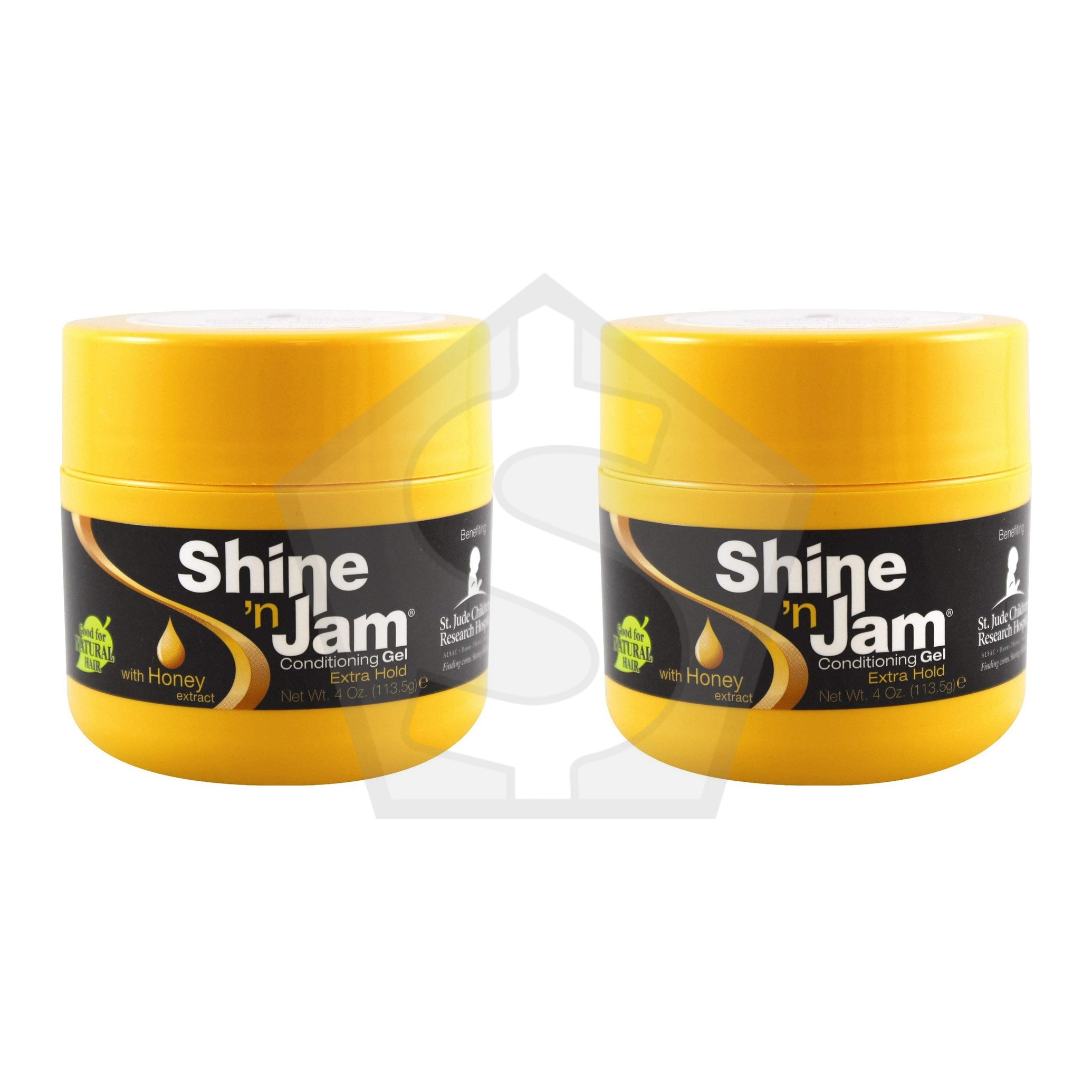 AMPRO Shine 'n Jam Conditioning Gel - Extra Hold / 4oz - Pack of 2