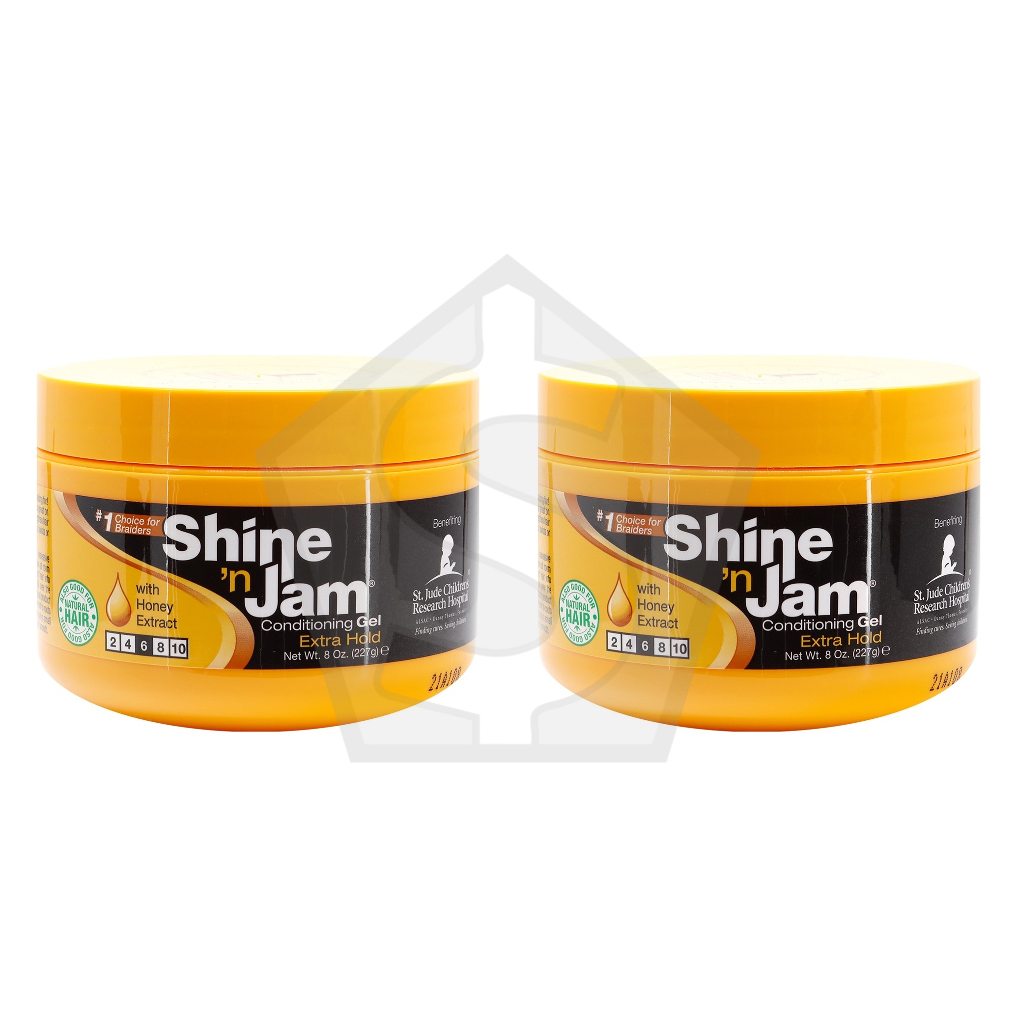 AMPRO Shine 'n Jam Conditioning Gel - Extra Hold / 8oz - Pack of 2